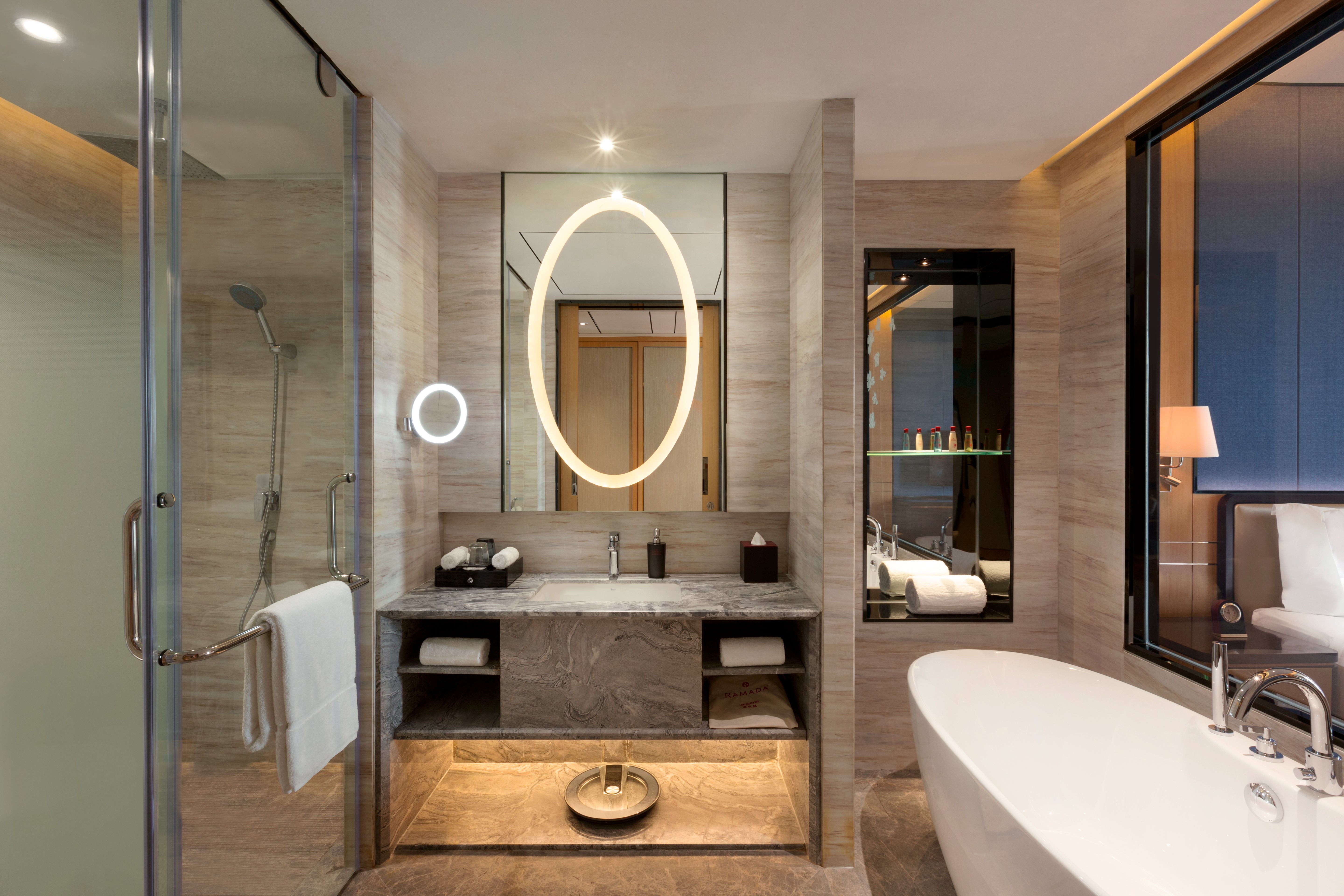 Guest room at the Ramada by Wyndham Foshan Nanhai in Foshan, Other than US/Canada