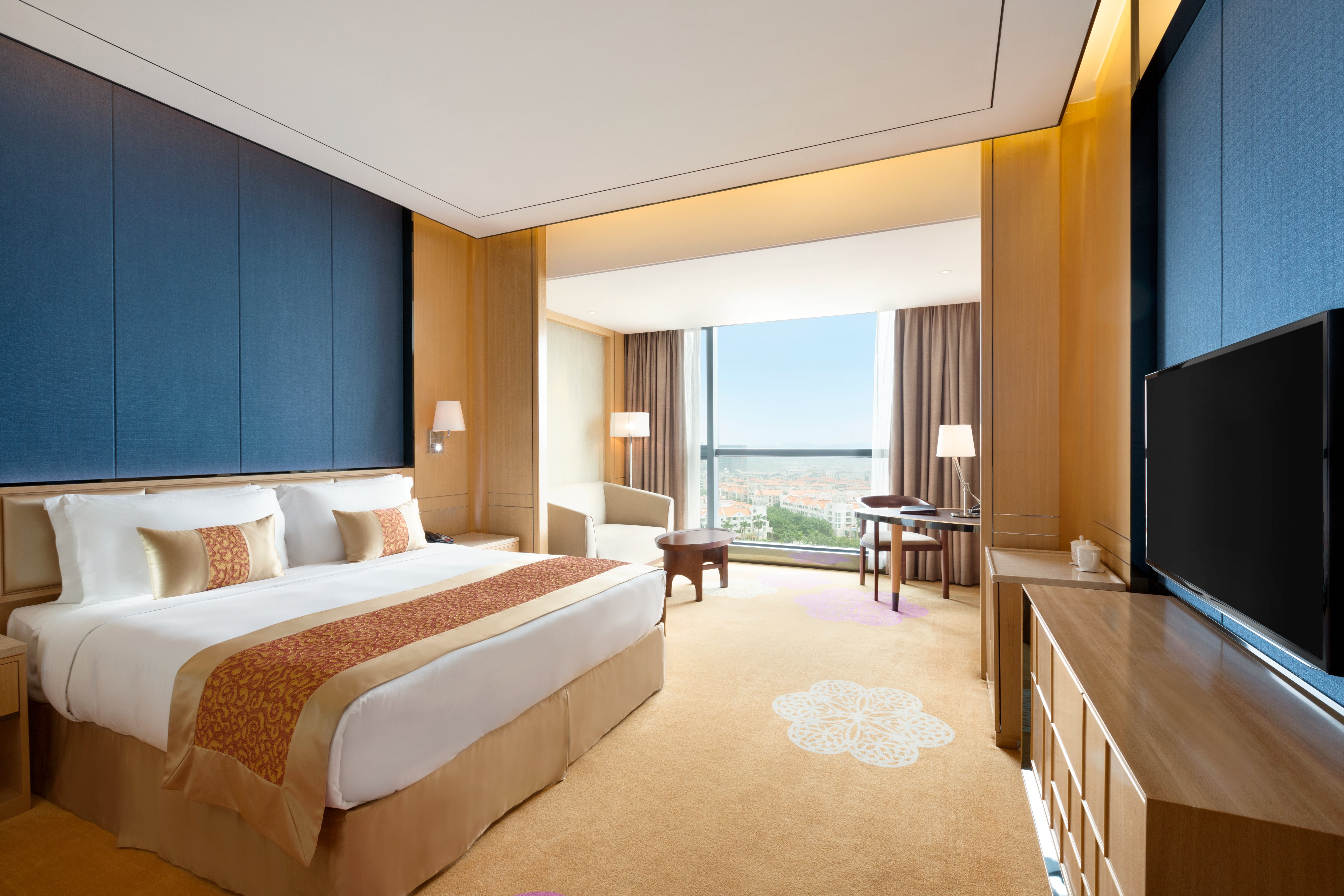 Guest room at the Ramada by Wyndham Foshan Nanhai in Foshan, Other than US/Canada