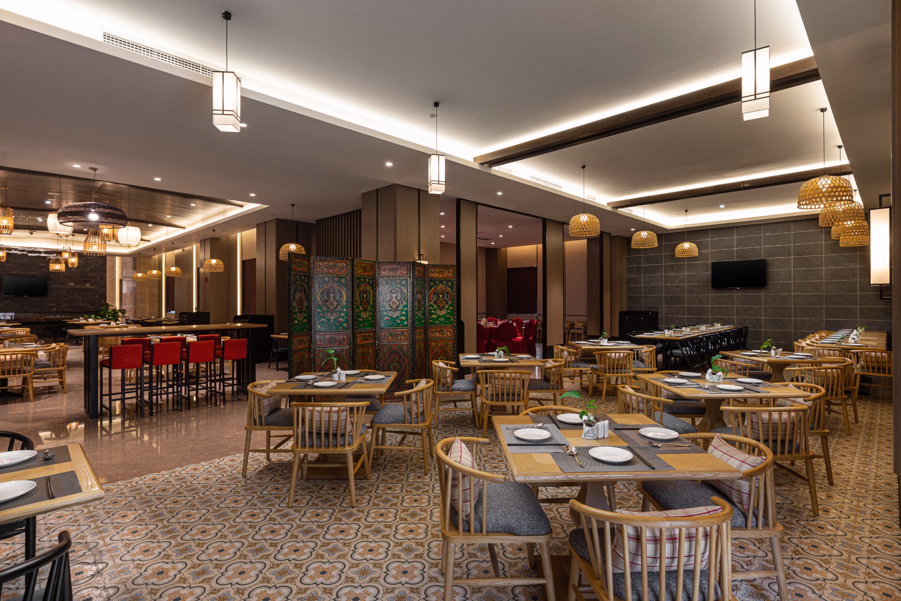 Ramada by Wyndham Daocheng restaurant main dining in Ganzi Autonomous Prefecture, Other than US/Canada