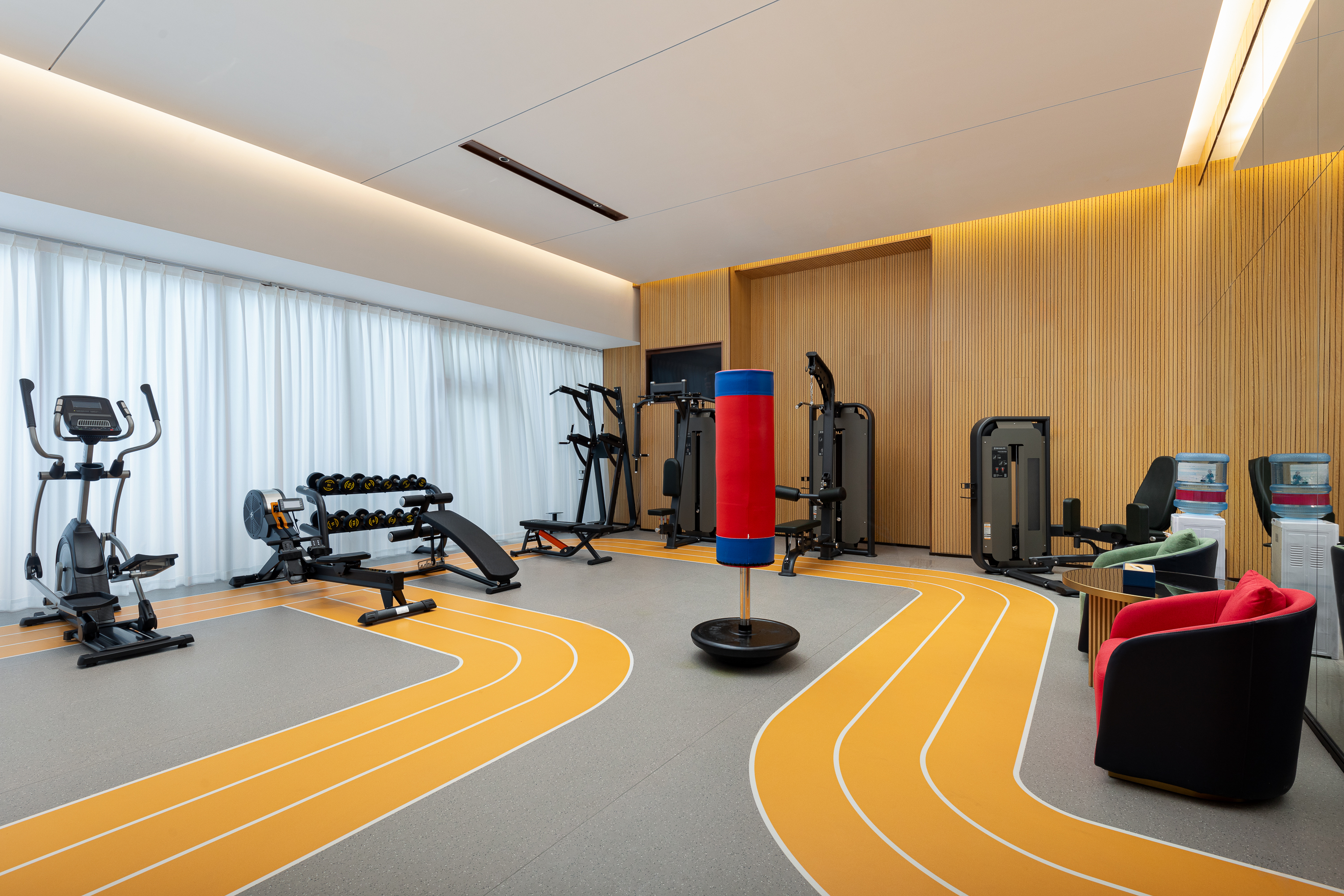 Fitness room at Ramada by Wyndham Guangzhou Huangpu in Guangzhou PRC, Other than US/Canada