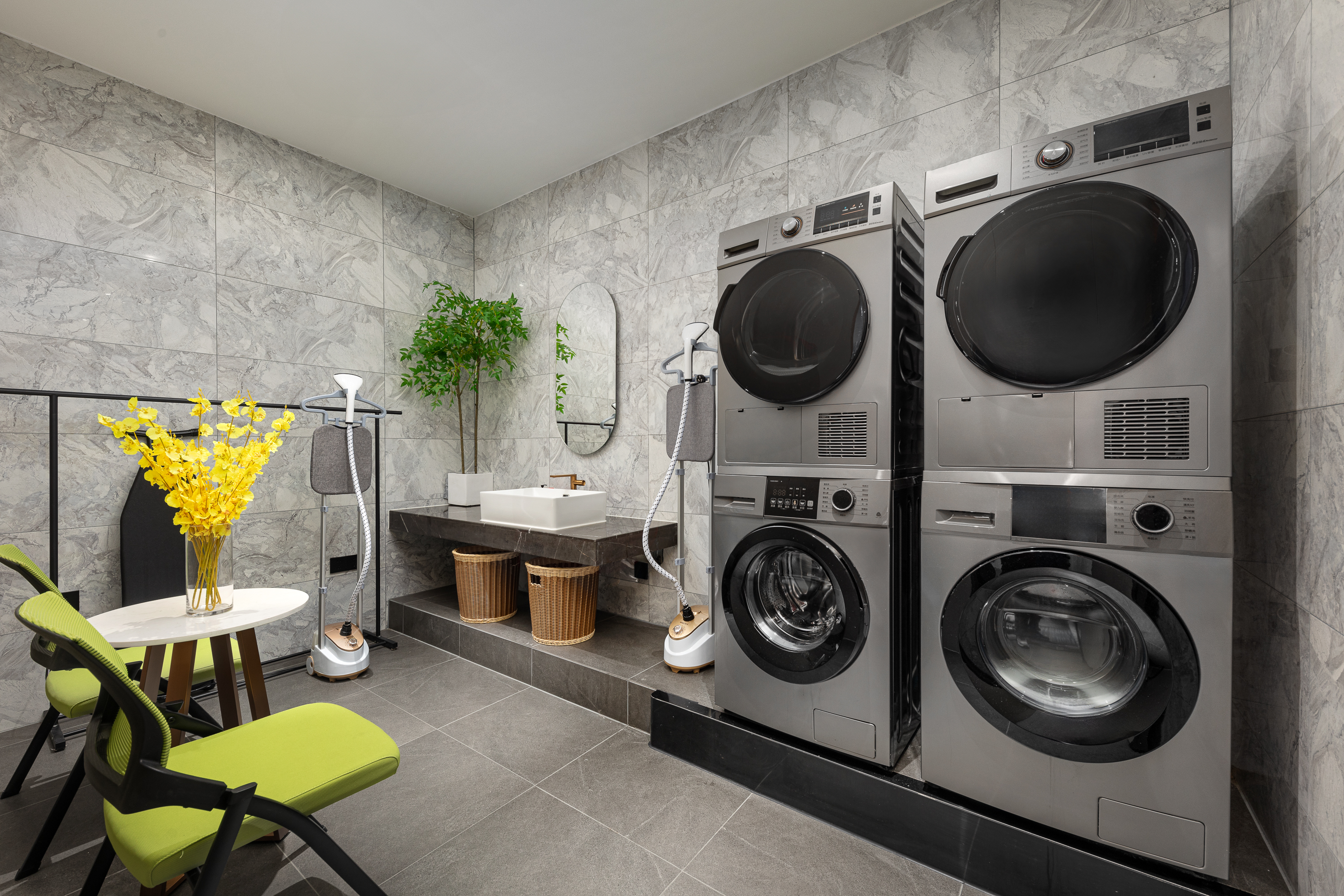 Laundry facilities at Ramada by Wyndham Guangzhou Huangpu in Guangzhou PRC, Other than US/Canada