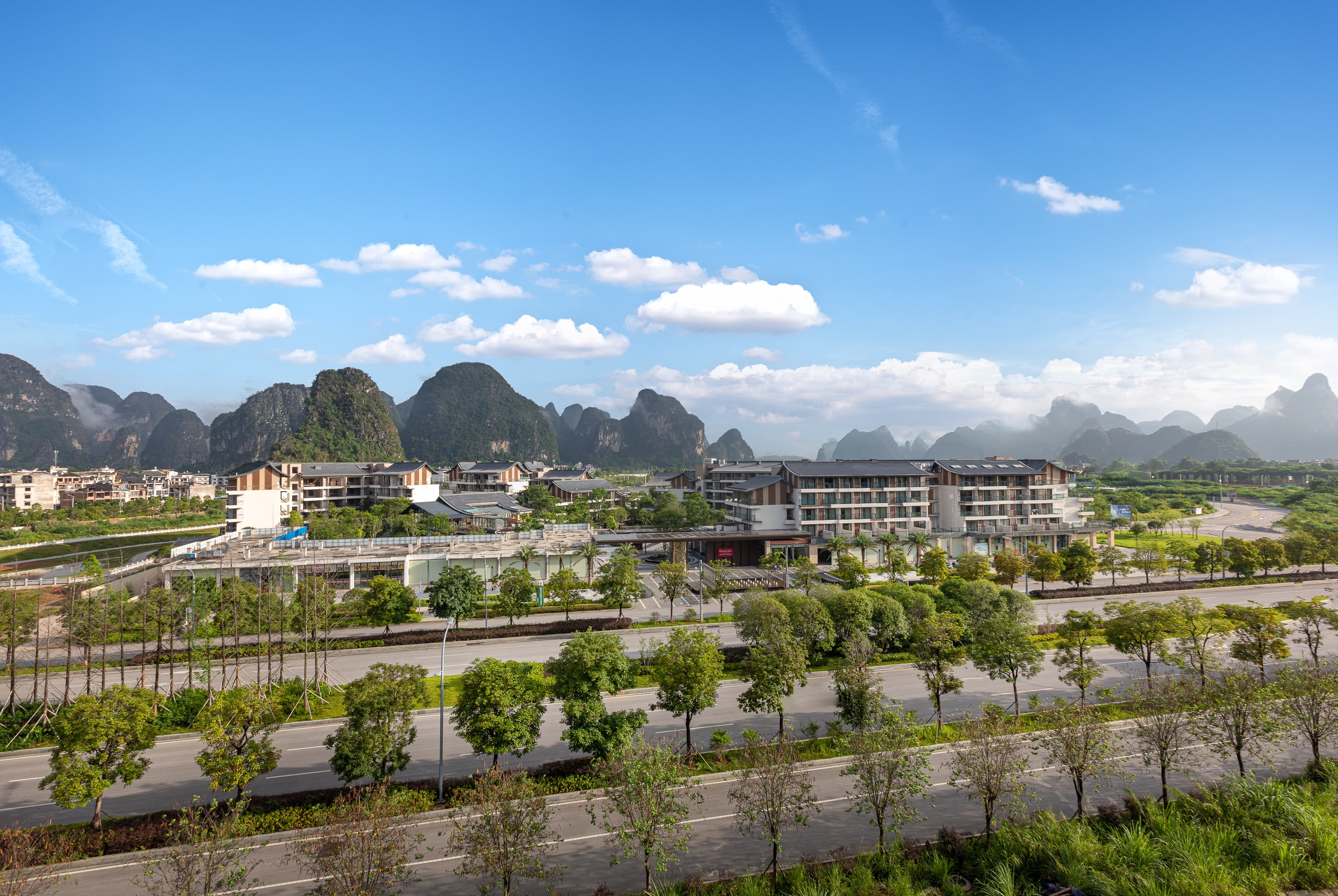 Exterior of Ramada by Wyndham Guilin Yangshuo Resort hotel in Guilin, Other than US/Canada