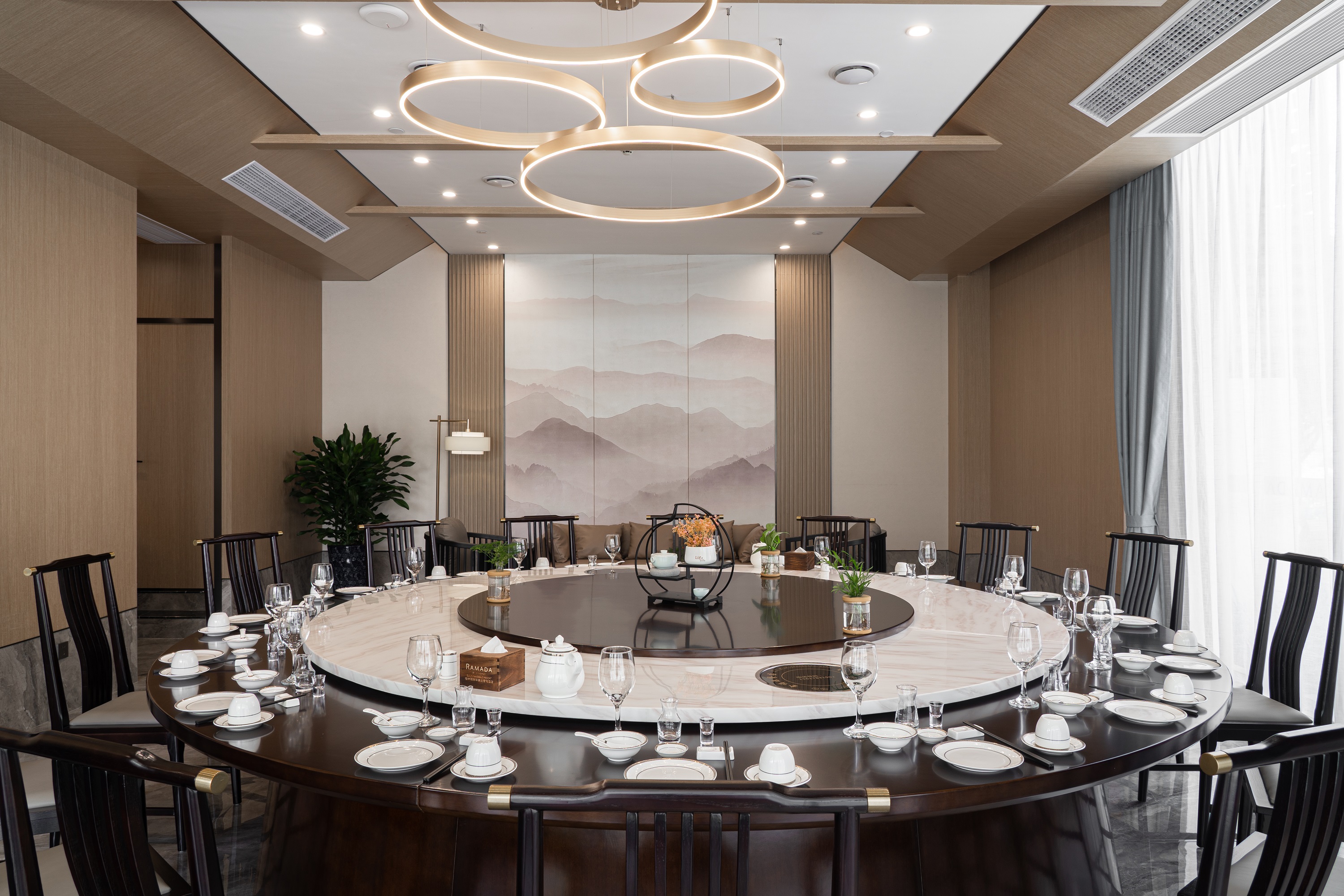 Ramada by Wyndham Guilin Yangshuo Resort restaurant main dining in Guilin, Other than US/Canada