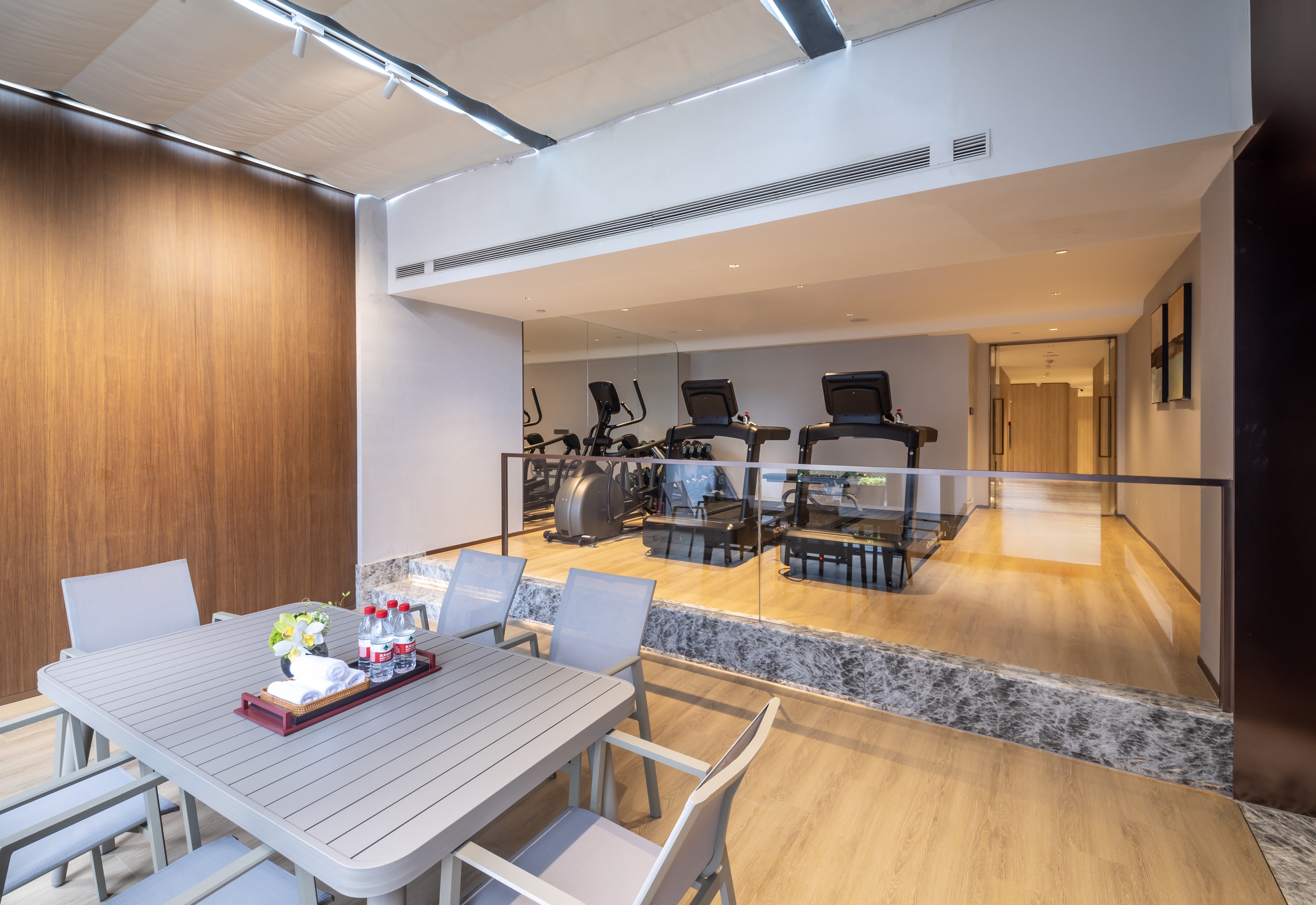 Fitness room at Ramada by Wyndham Hangzhou Yuhang in Hangzhou, Other than US/Canada