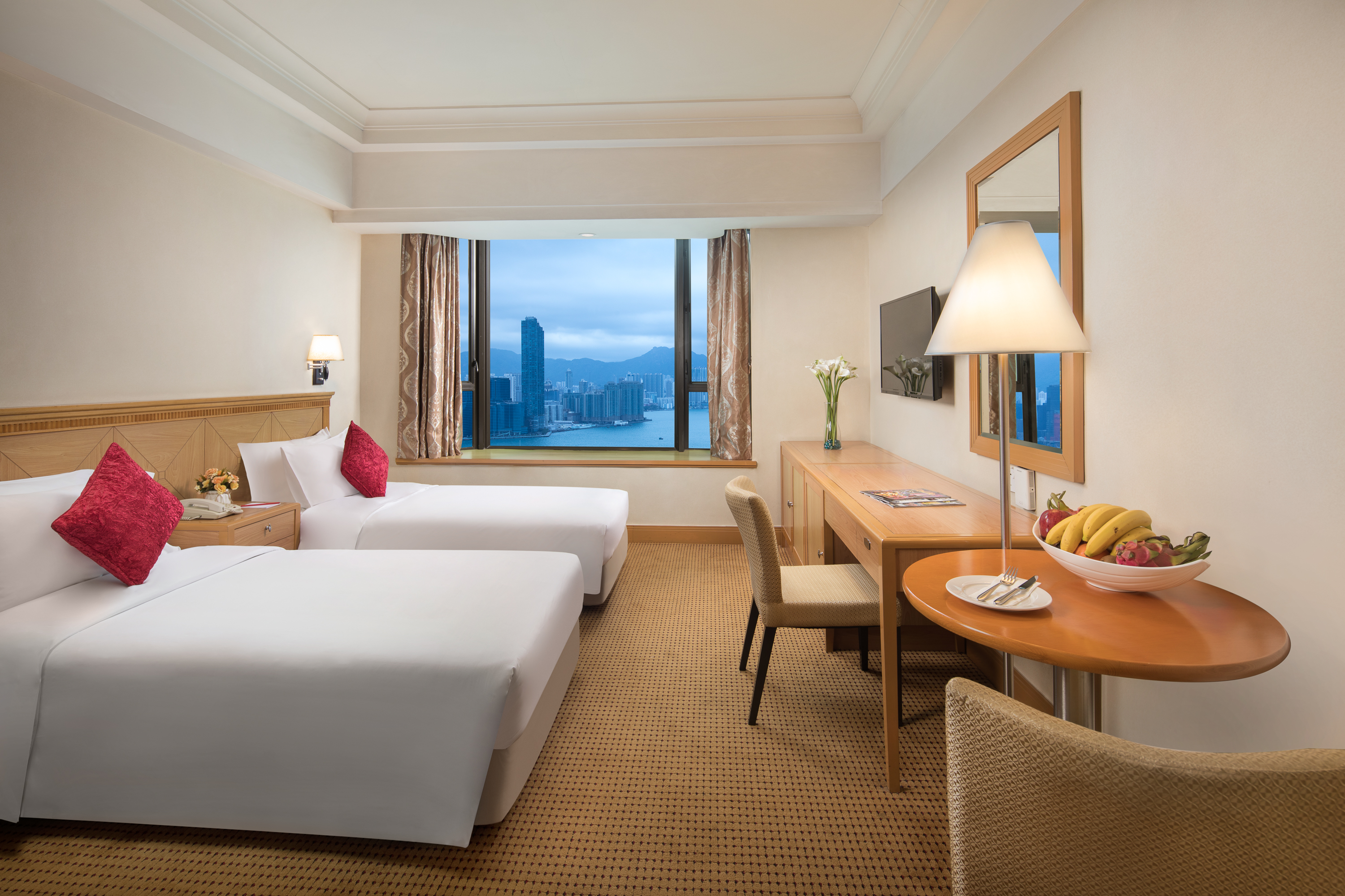 Guest room at the Ramada by Wyndham Hong Kong Grand View in Hong Kong, Other than US/Canada