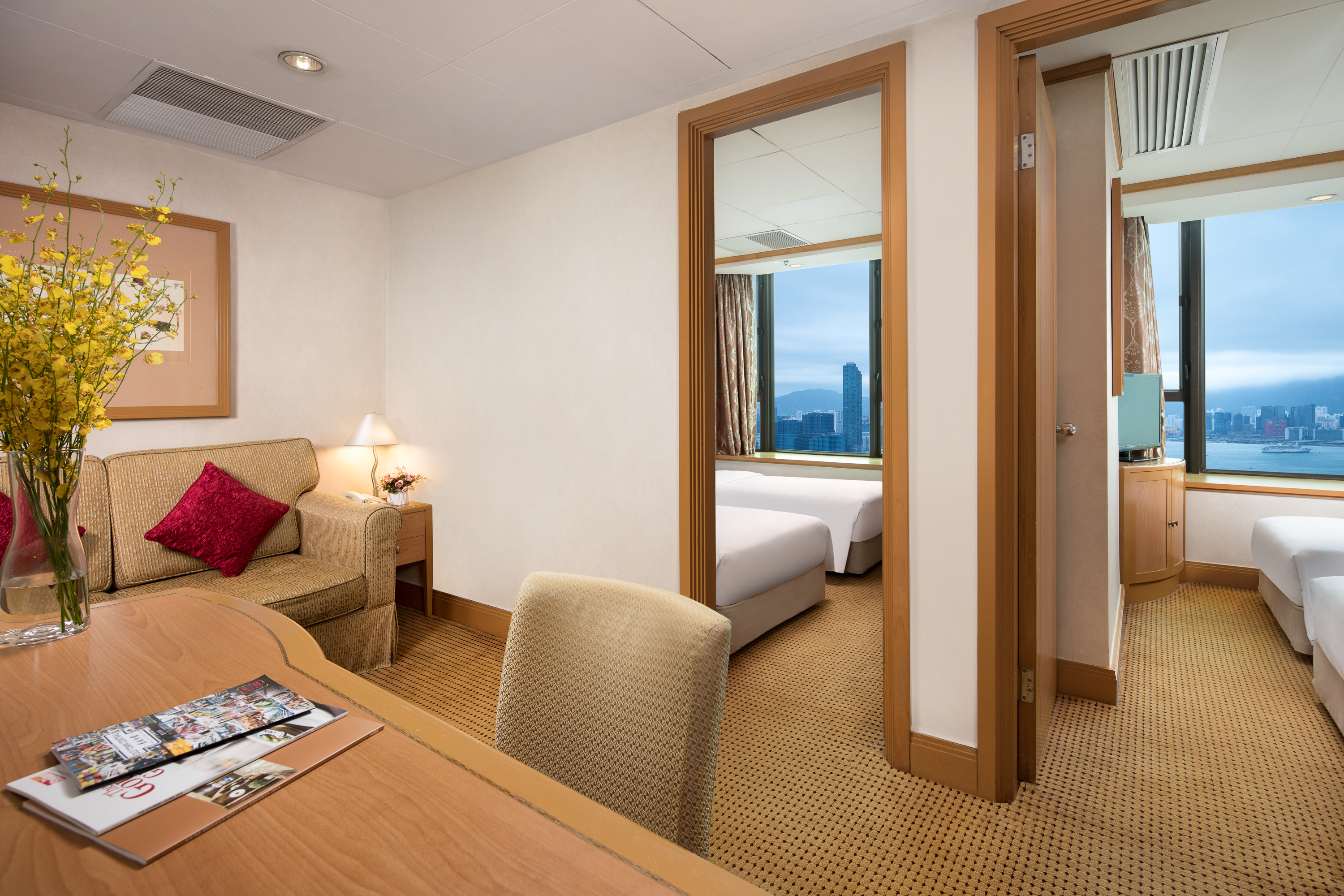 Guest room at the Ramada by Wyndham Hong Kong Grand View in Hong Kong, Other than US/Canada