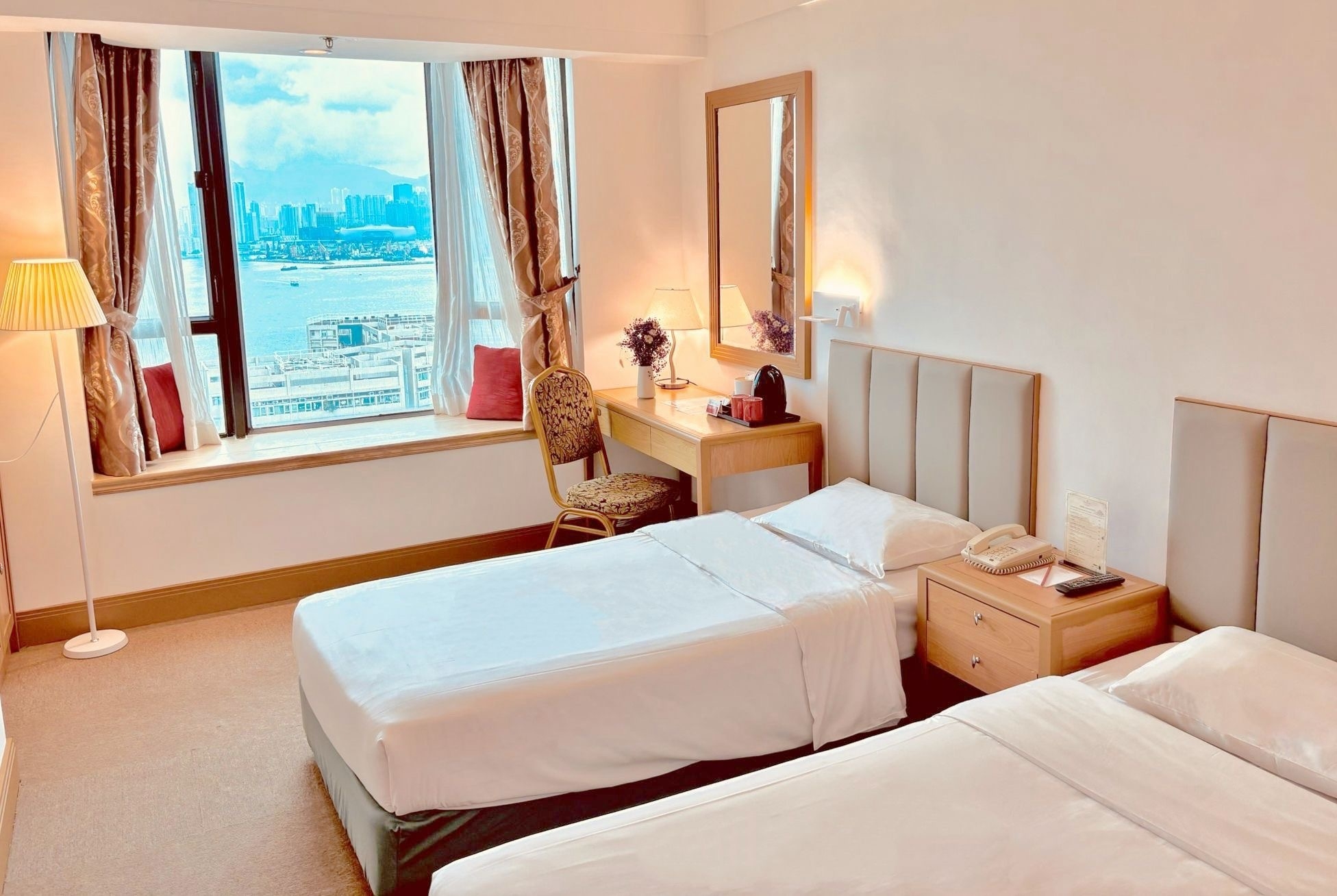 Guest room at the Ramada by Wyndham Hong Kong Grand View in Hong Kong, Other than US/Canada