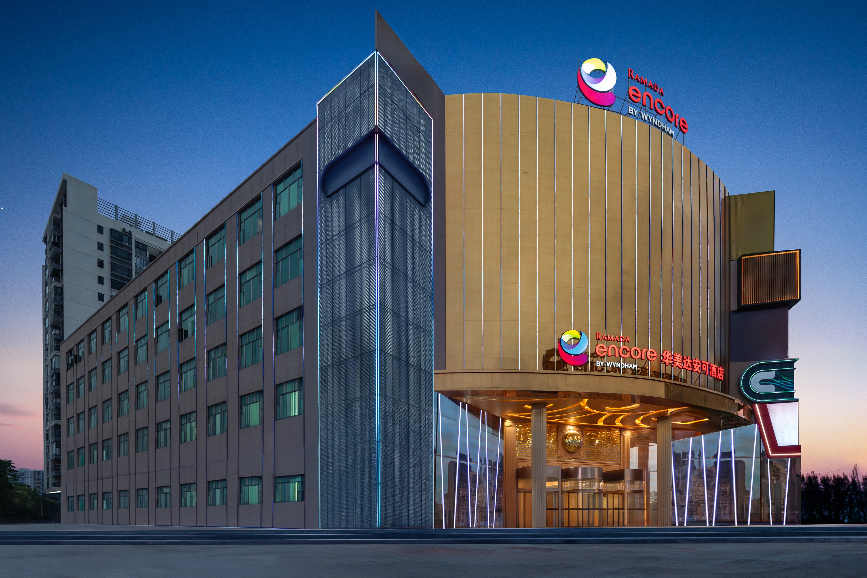 Exterior of Ramada Encore by Wyndham Huizhou Huidong hotel in Huizhou, Other than US/Canada