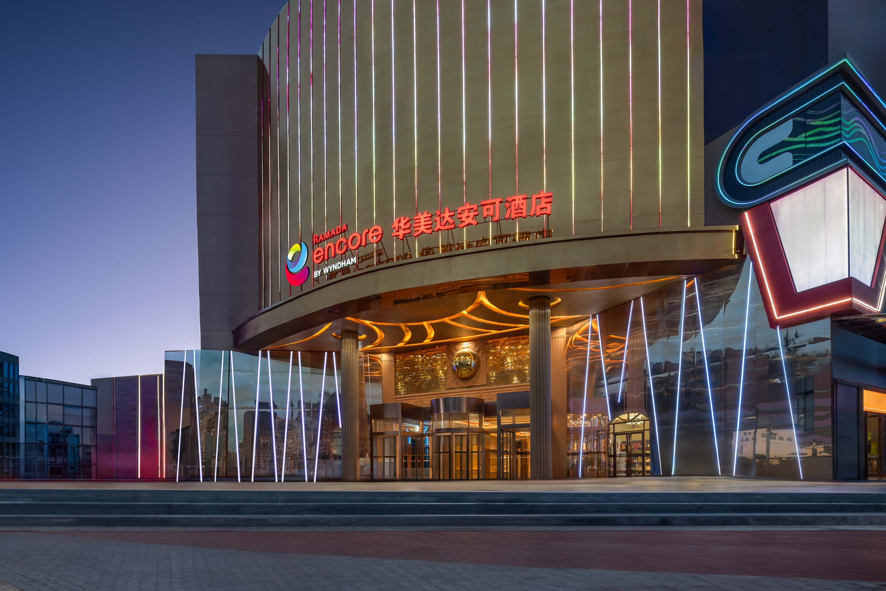 Exterior of Ramada Encore by Wyndham Huizhou Huidong hotel in Huizhou, Other than US/Canada