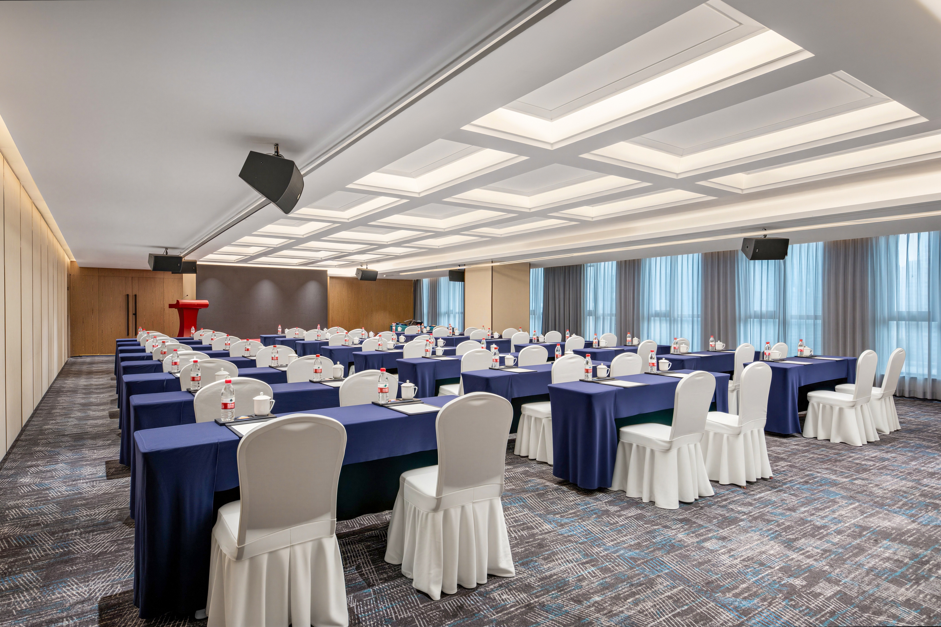Meeting room at Ramada Plaza by Wyndham Jinan West Railway Station in Jinan, Other than US/Canada