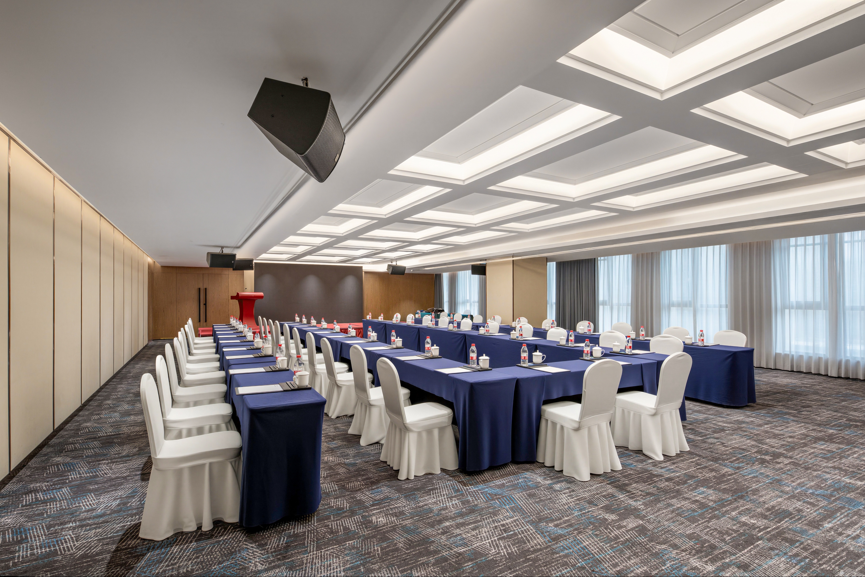 Meeting room at Ramada Plaza by Wyndham Jinan West Railway Station in Jinan, Other than US/Canada