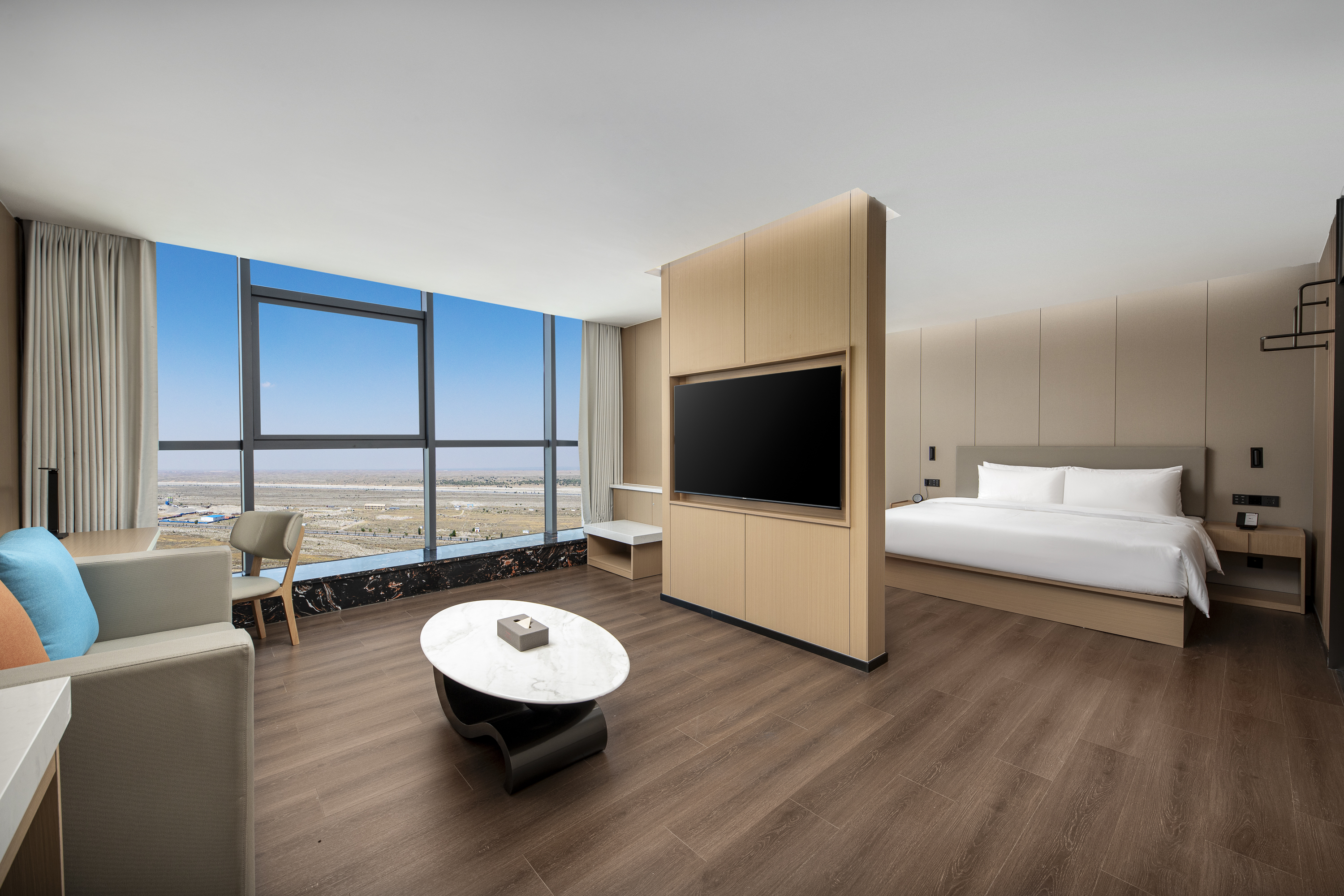 Guest room at the Ramada by Wyndham Khorgos Free Trade Zone in Khorgos, Other than US/Canada