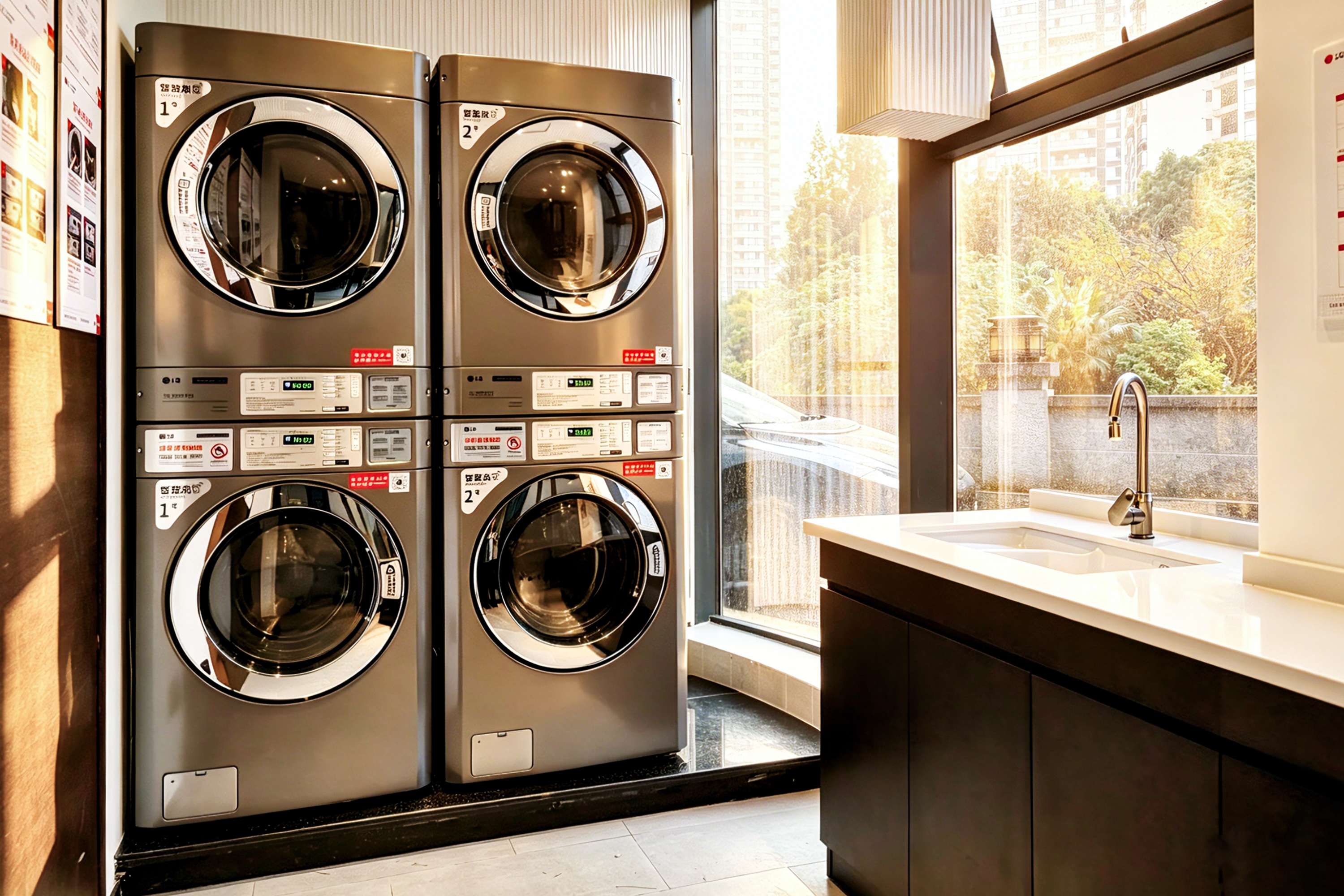 Laundry facilities at Ramada by Wyndham Leshan in Leshan, Other than US/Canada
