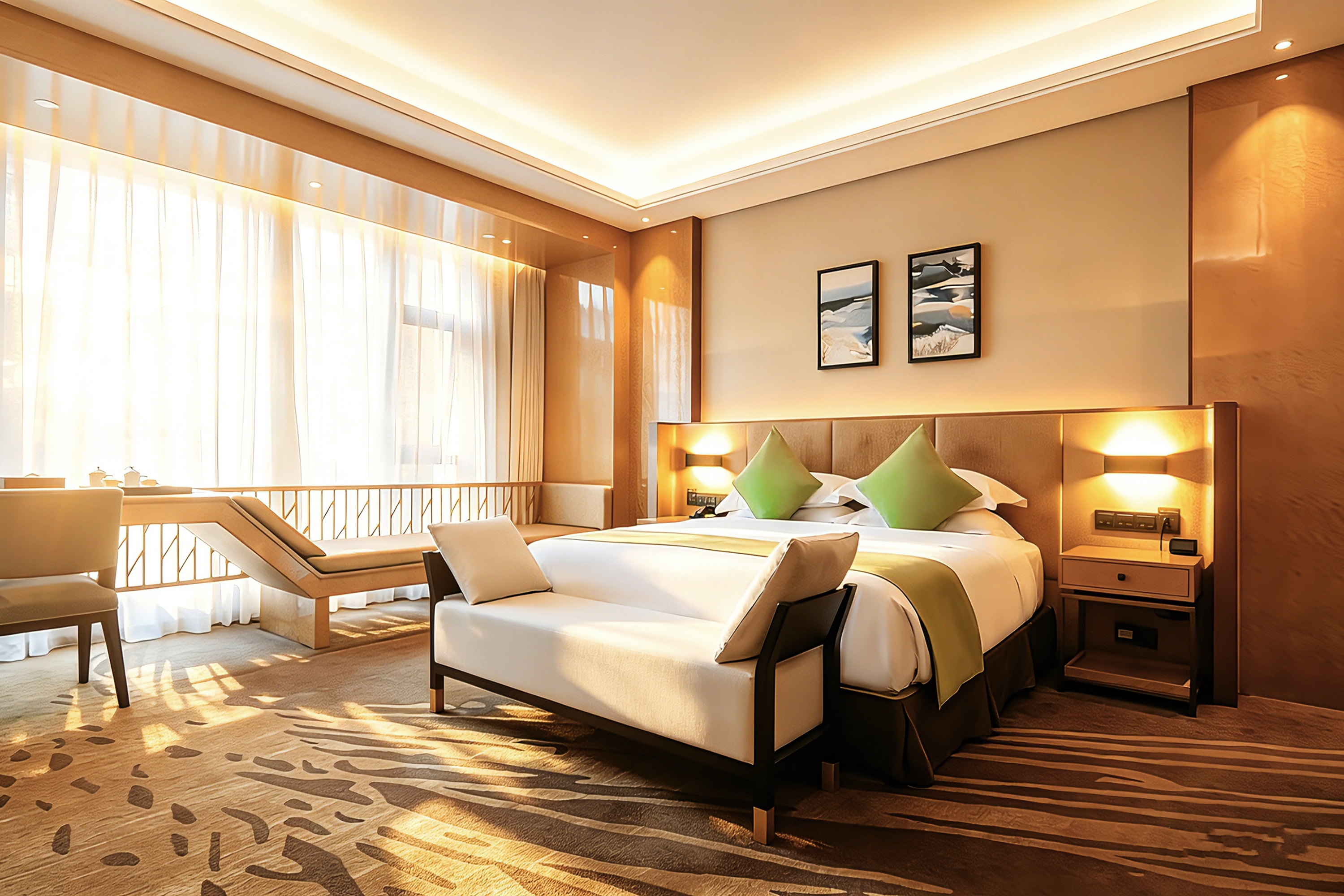 Guest room at the Ramada by Wyndham Leshan in Leshan, Other than US/Canada
