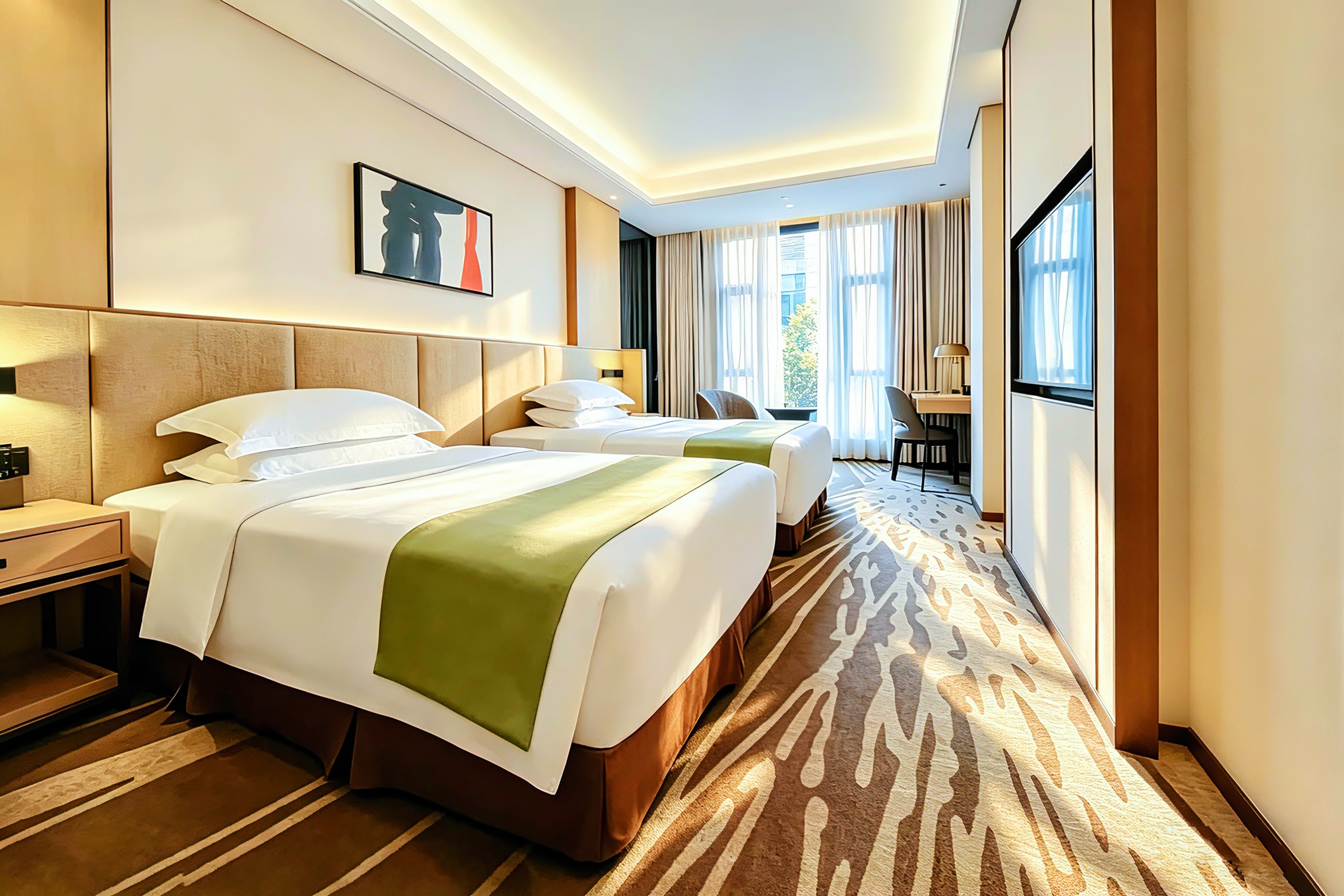 Guest room at the Ramada by Wyndham Leshan in Leshan, Other than US/Canada