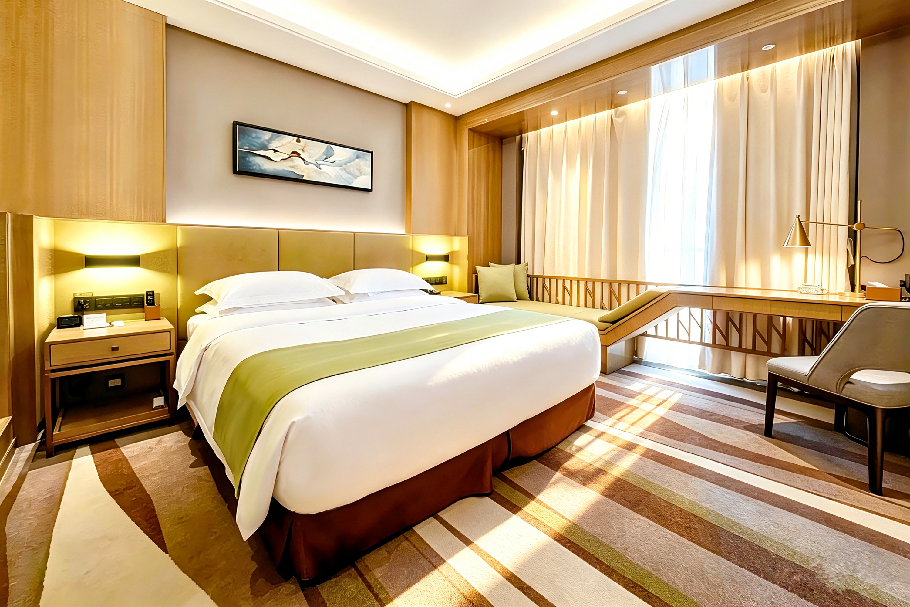 Guest room at the Ramada by Wyndham Leshan in Leshan, Other than US/Canada