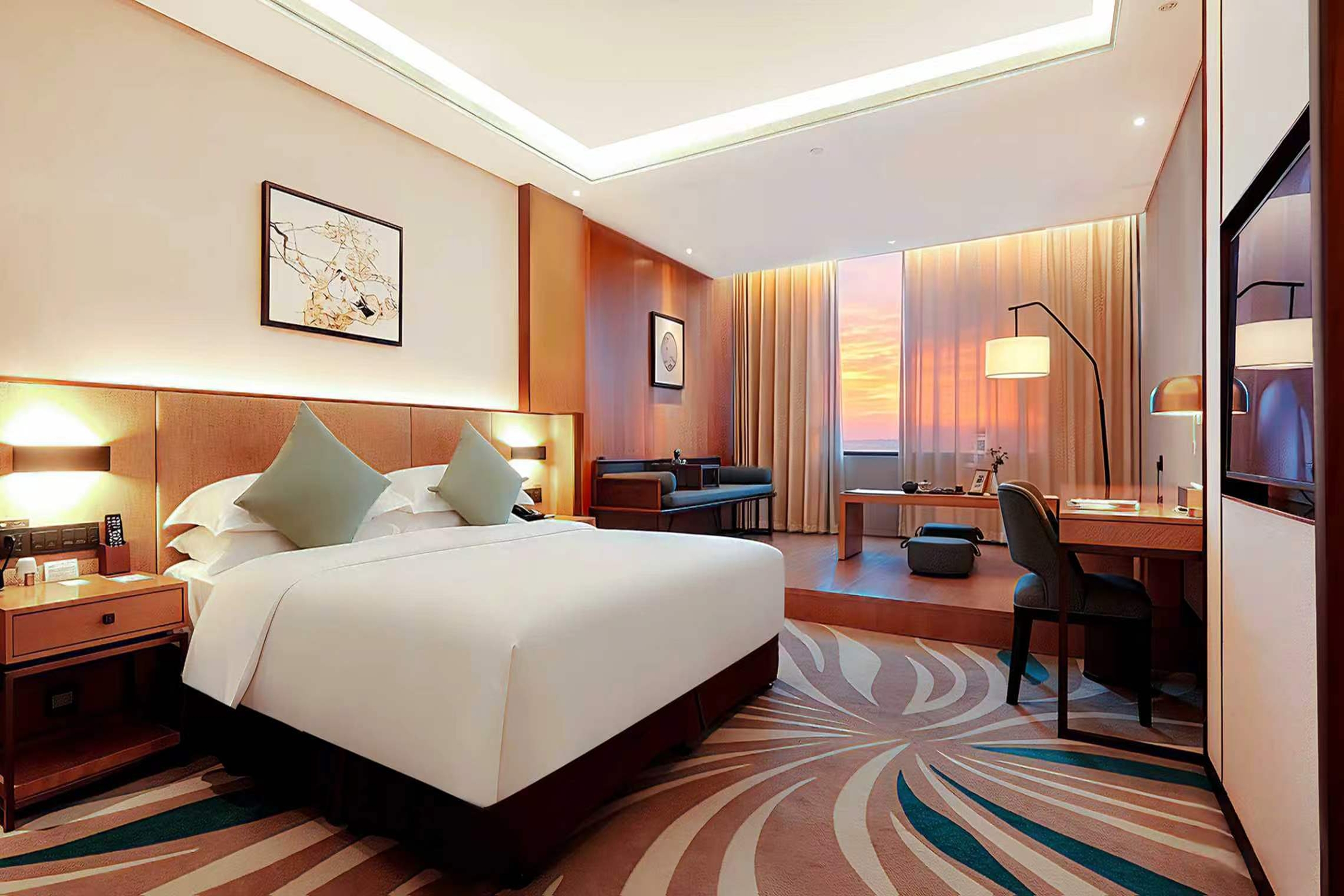 Guest room at the Ramada by Wyndham Leshan in Leshan, Other than US/Canada