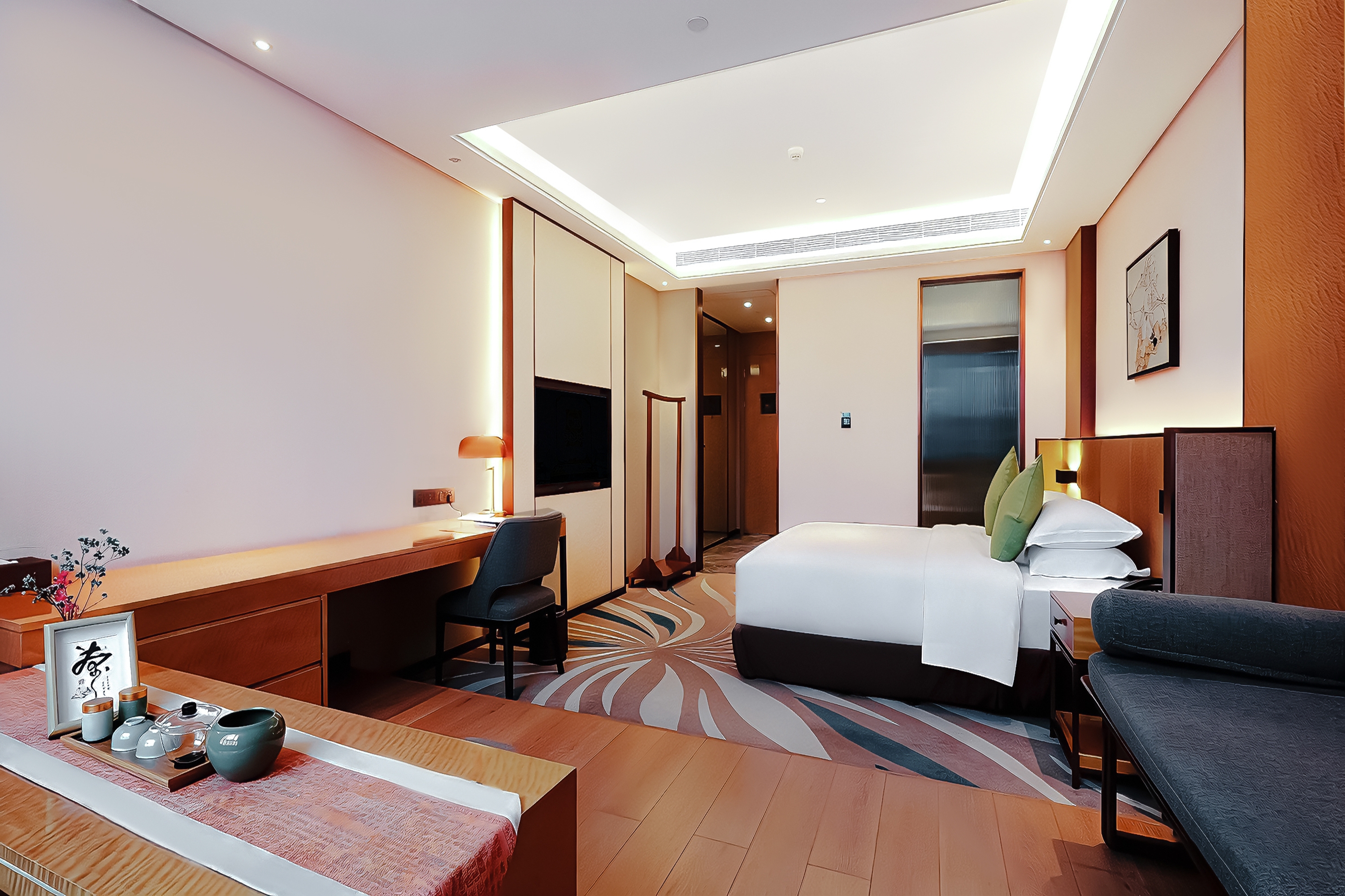 Guest room at the Ramada by Wyndham Leshan in Leshan, Other than US/Canada