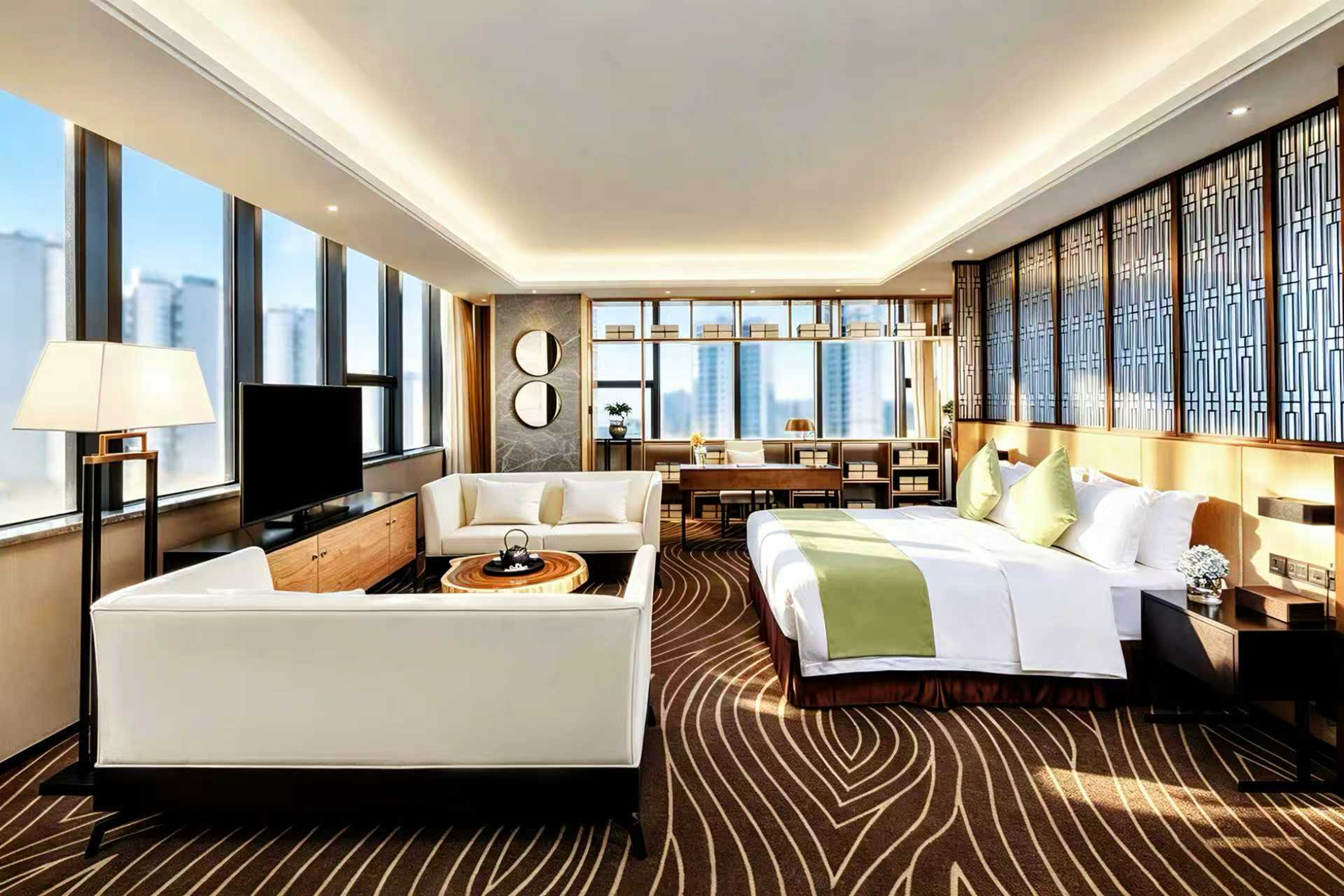 Guest room at the Ramada by Wyndham Leshan in Leshan, Other than US/Canada