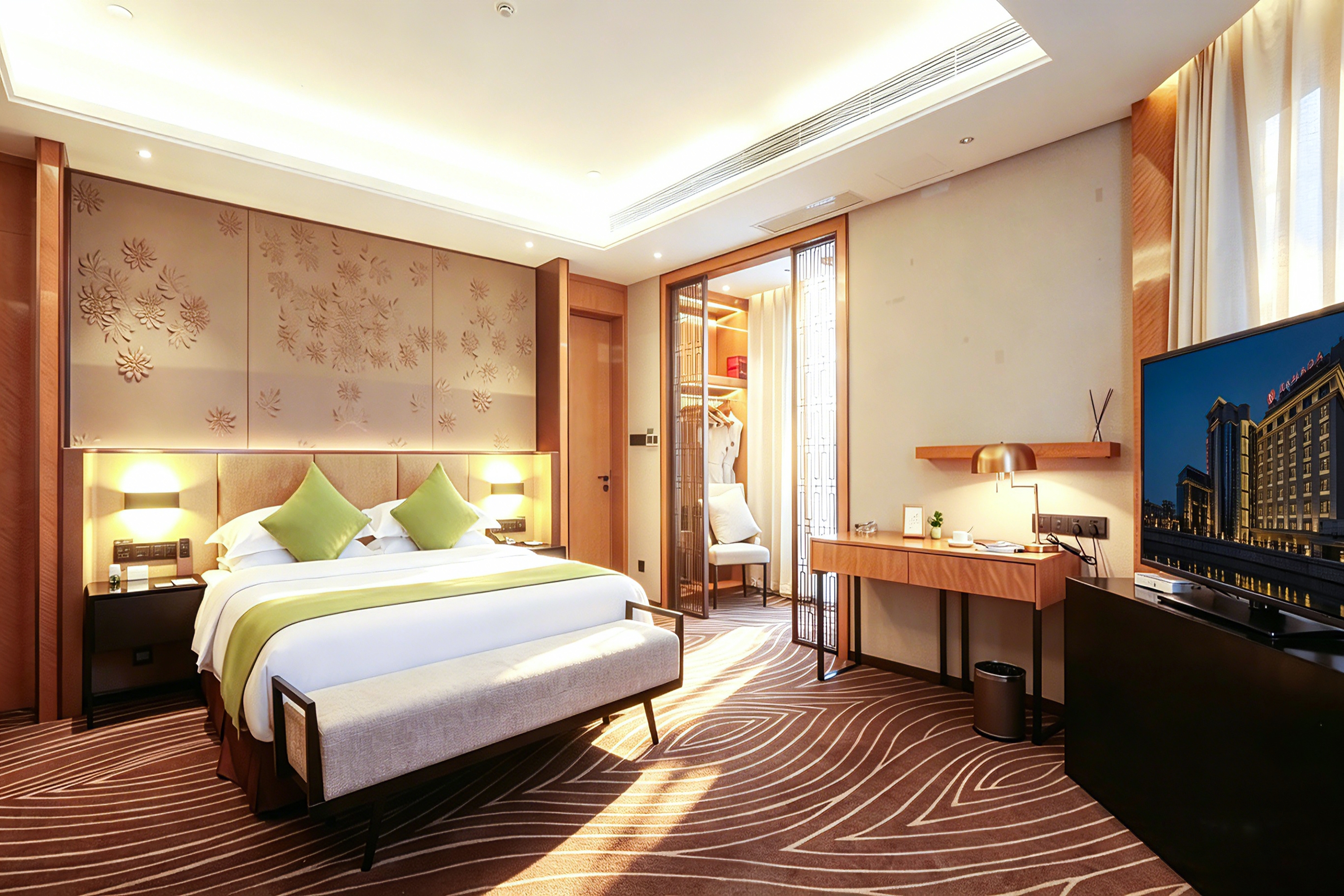 Guest room at the Ramada by Wyndham Leshan in Leshan, Other than US/Canada