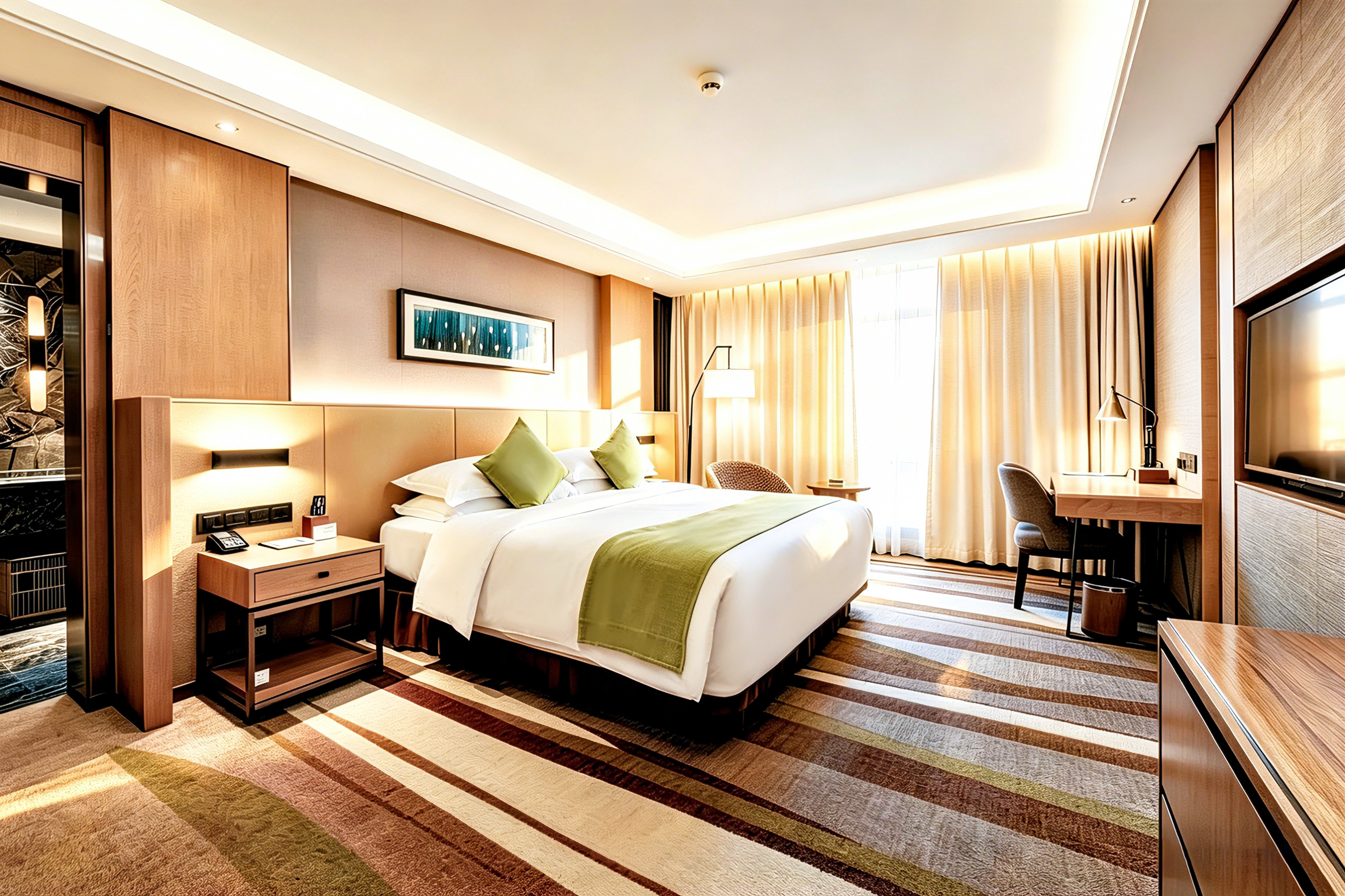 Guest room at the Ramada by Wyndham Leshan in Leshan, Other than US/Canada