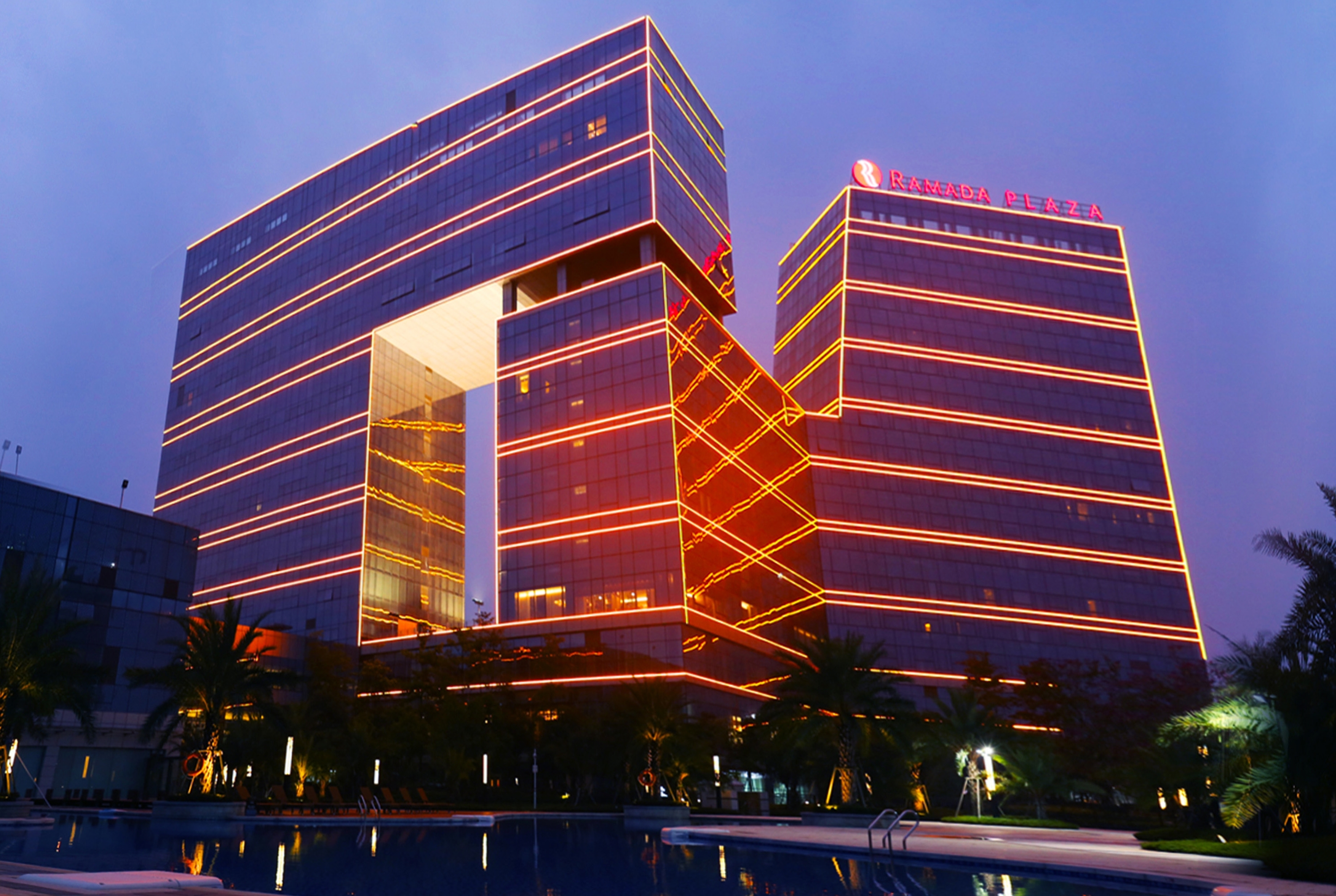 Exterior of Ramada Plaza by Wyndham Liuzhou Liudong hotel in Liuzhou, Other than US/Canada