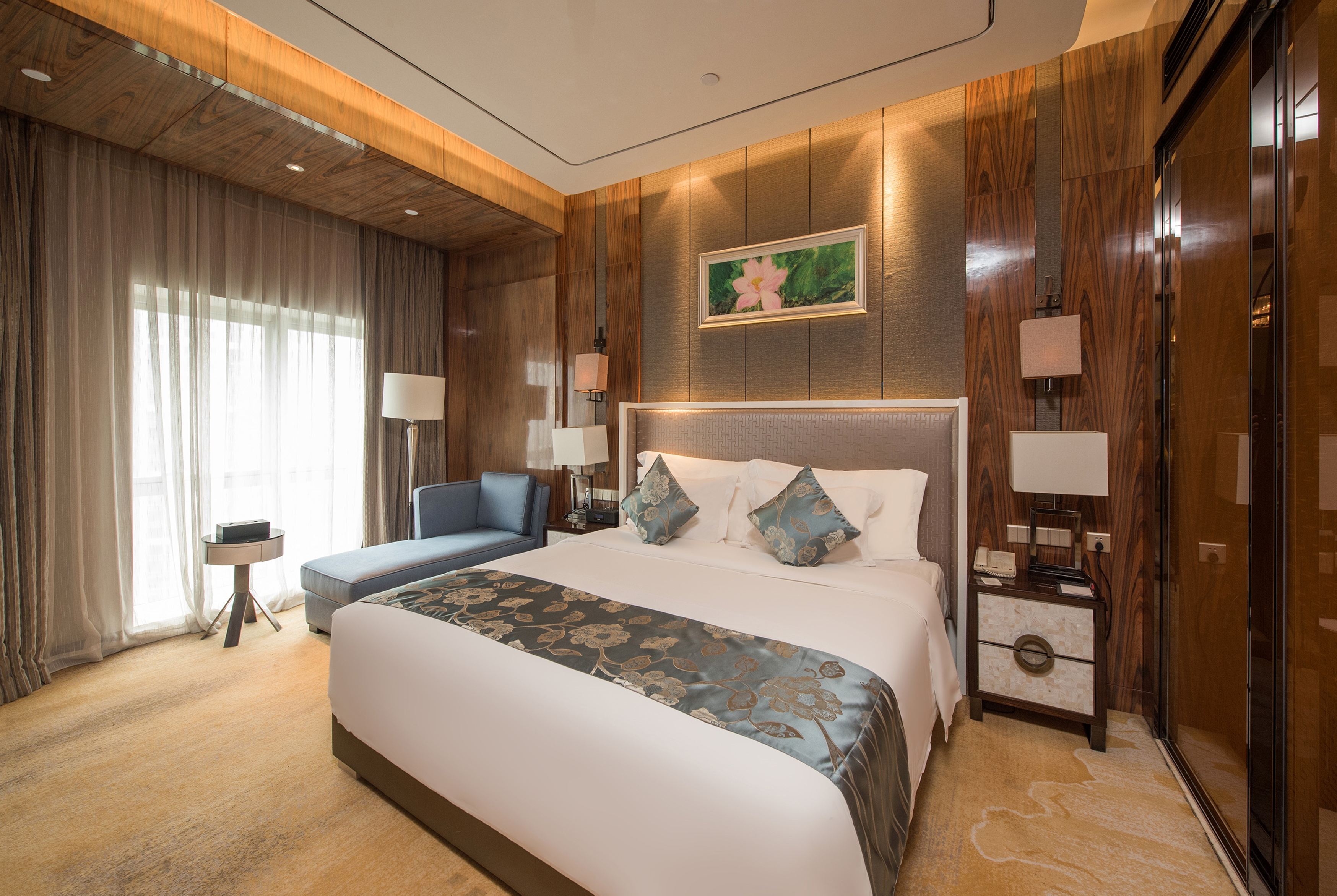 Guest room at the Ramada Plaza by Wyndham Liuzhou Liudong in Liuzhou, Other than US/Canada