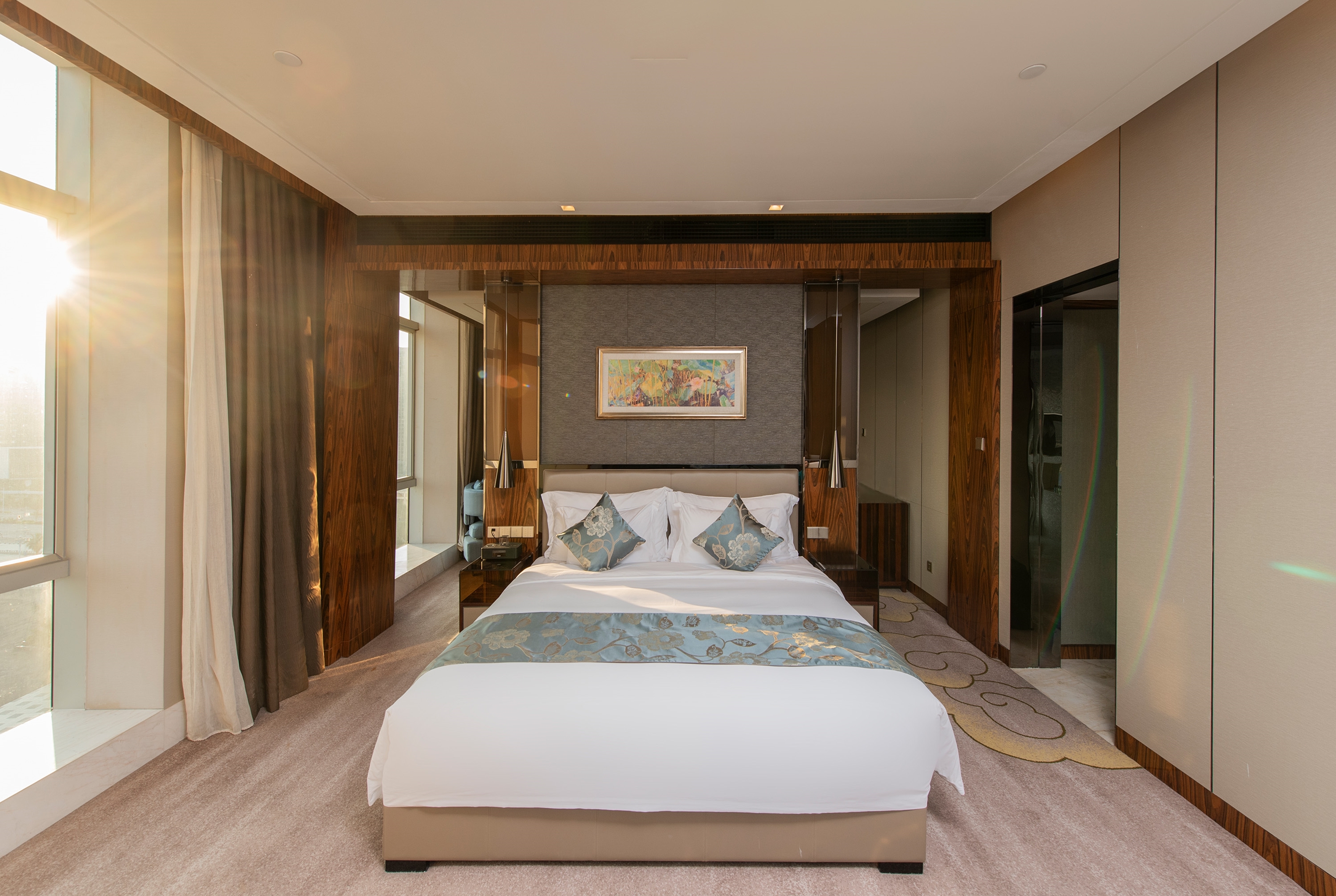 Guest room at the Ramada Plaza by Wyndham Liuzhou Liudong in Liuzhou, Other than US/Canada