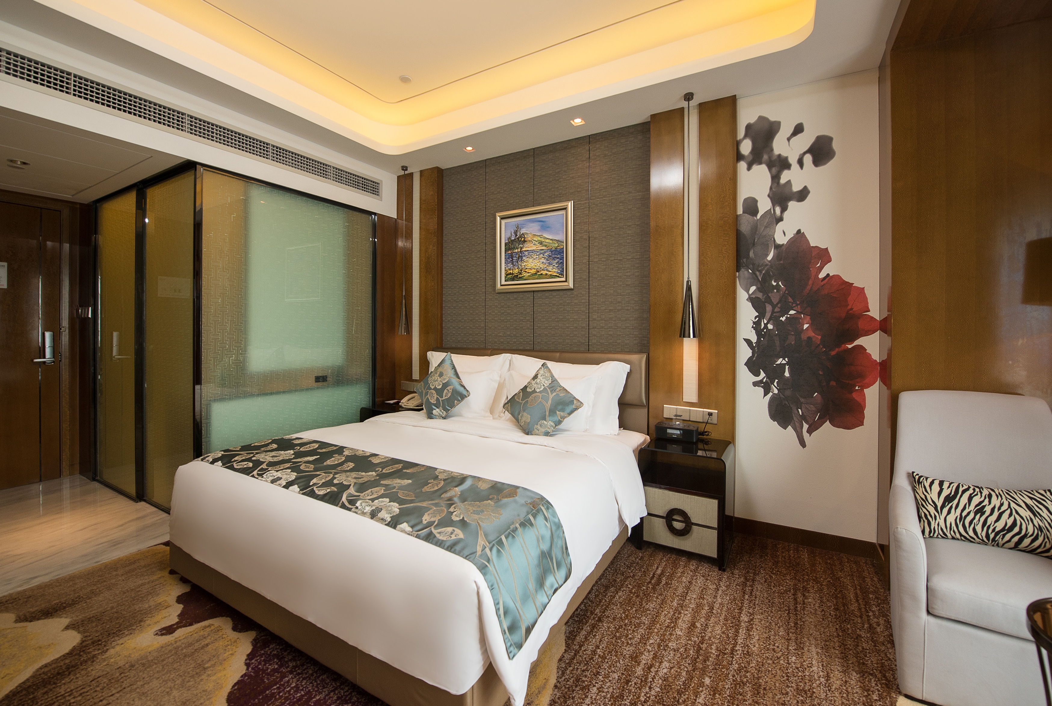 Guest room at the Ramada Plaza by Wyndham Liuzhou Liudong in Liuzhou, Other than US/Canada