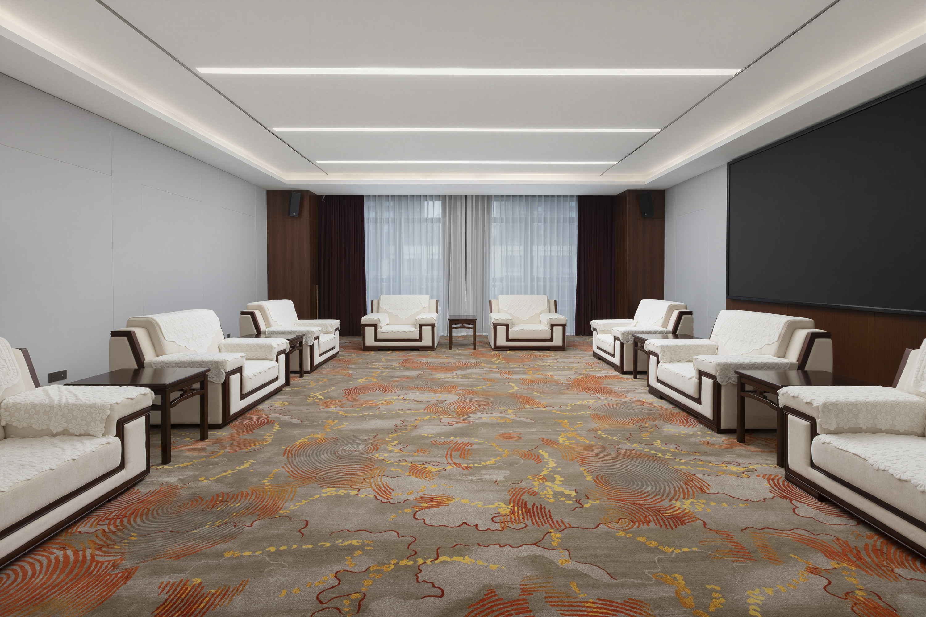 Meeting room at Ramada by Wyndham Luzhou Longmatan in Luzhou, Other than US/Canada