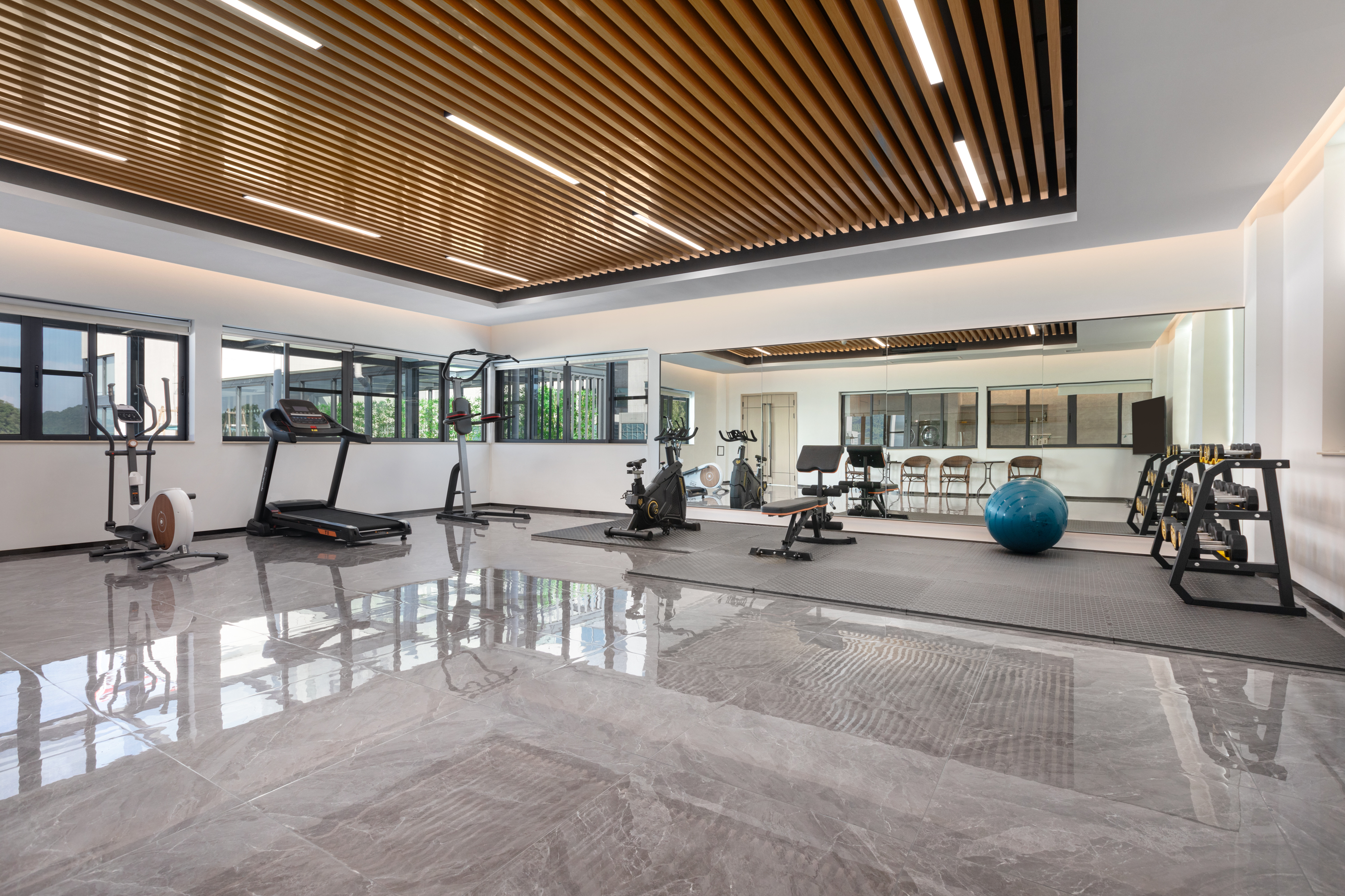 Fitness room at Ramada Encore by Wyndham Qingyuan Liannan in Qingyuan, Other than US/Canada