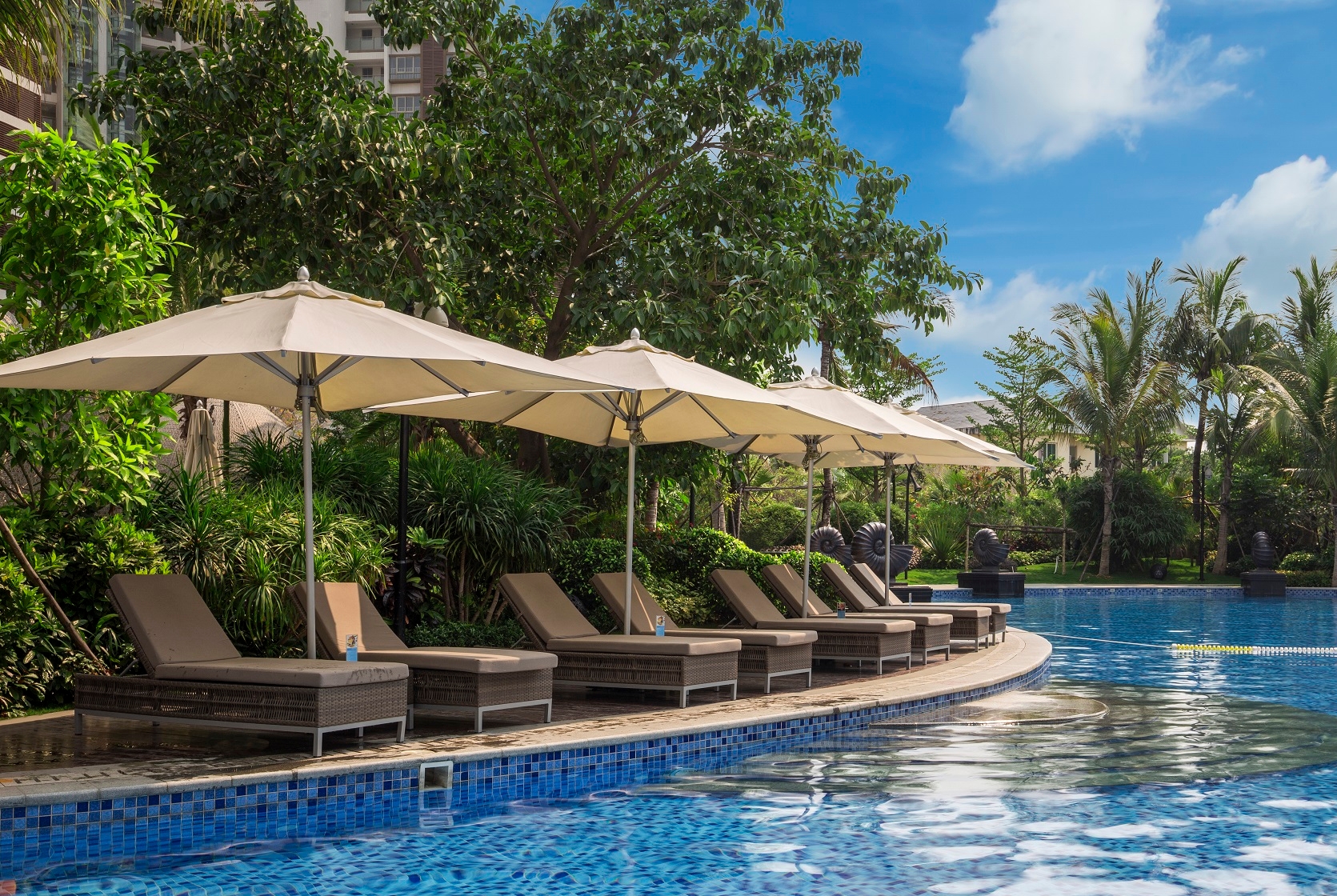 Pool at the Ramada Plaza by Wyndham Sanya Bay in Sanya, Other than US/Canada