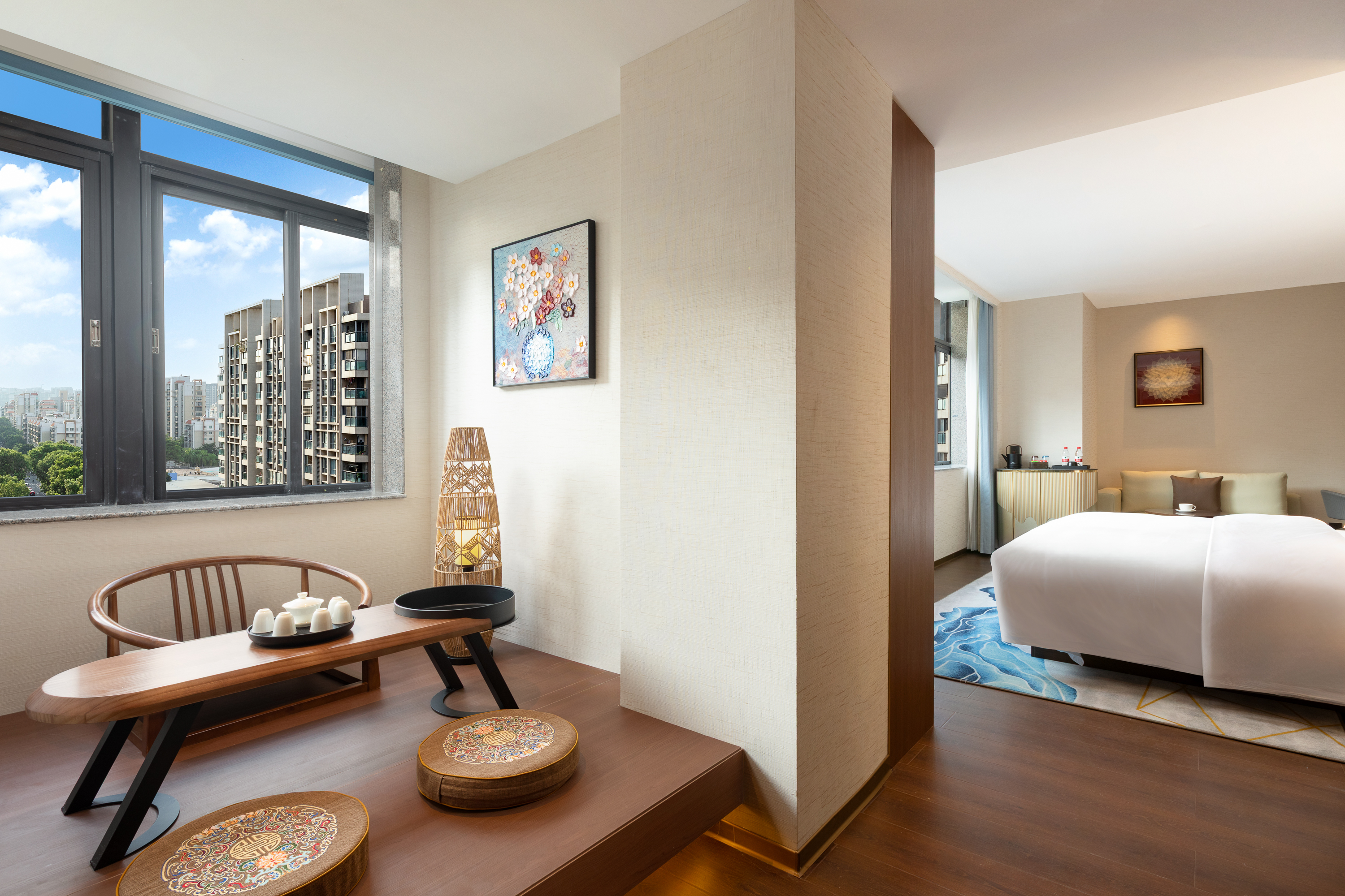 Guest room at the Ramada Encore by Wyndham Shantou Longhu in Shantou, Other than US/Canada