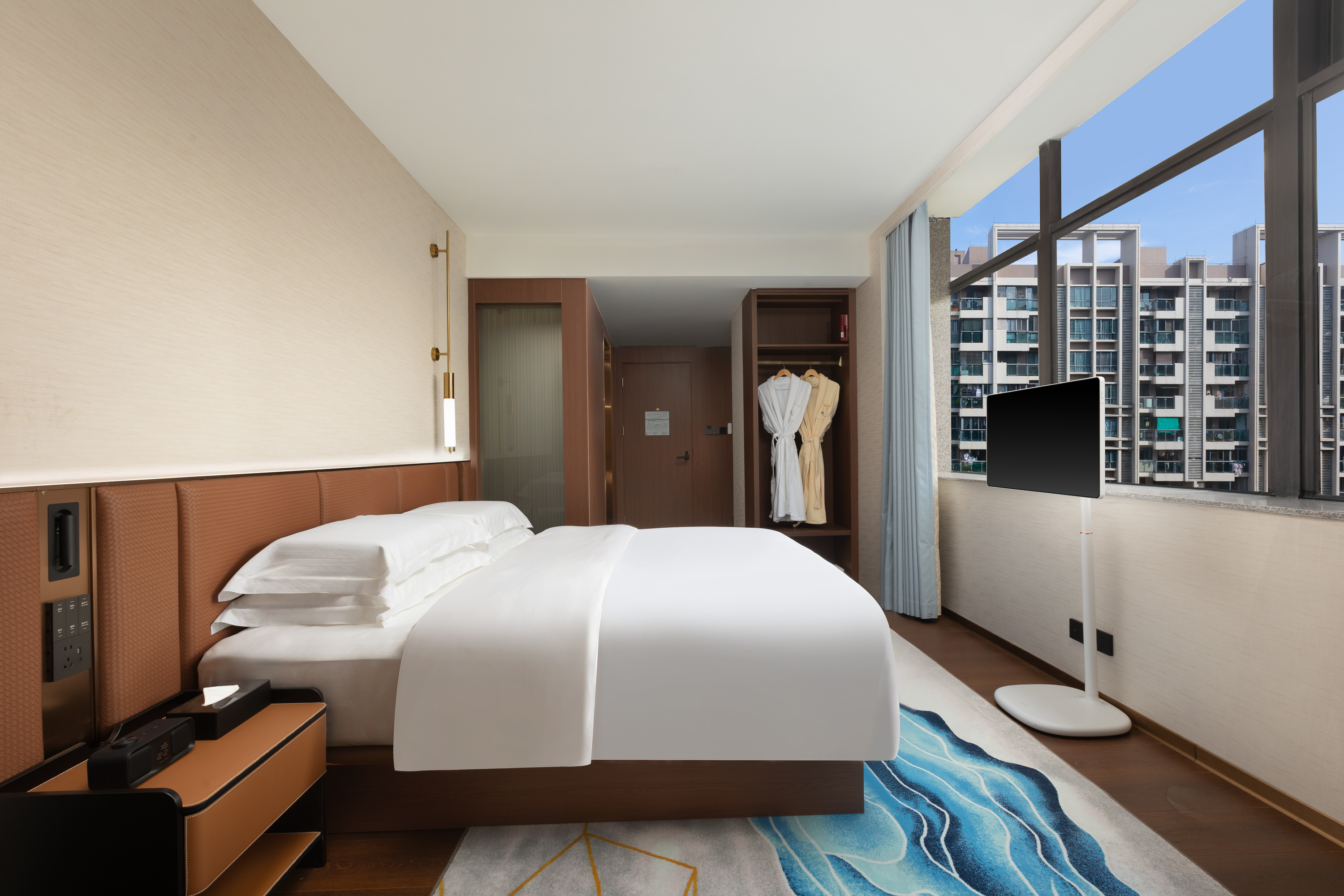Guest room at the Ramada Encore by Wyndham Shantou Longhu in Shantou, Other than US/Canada