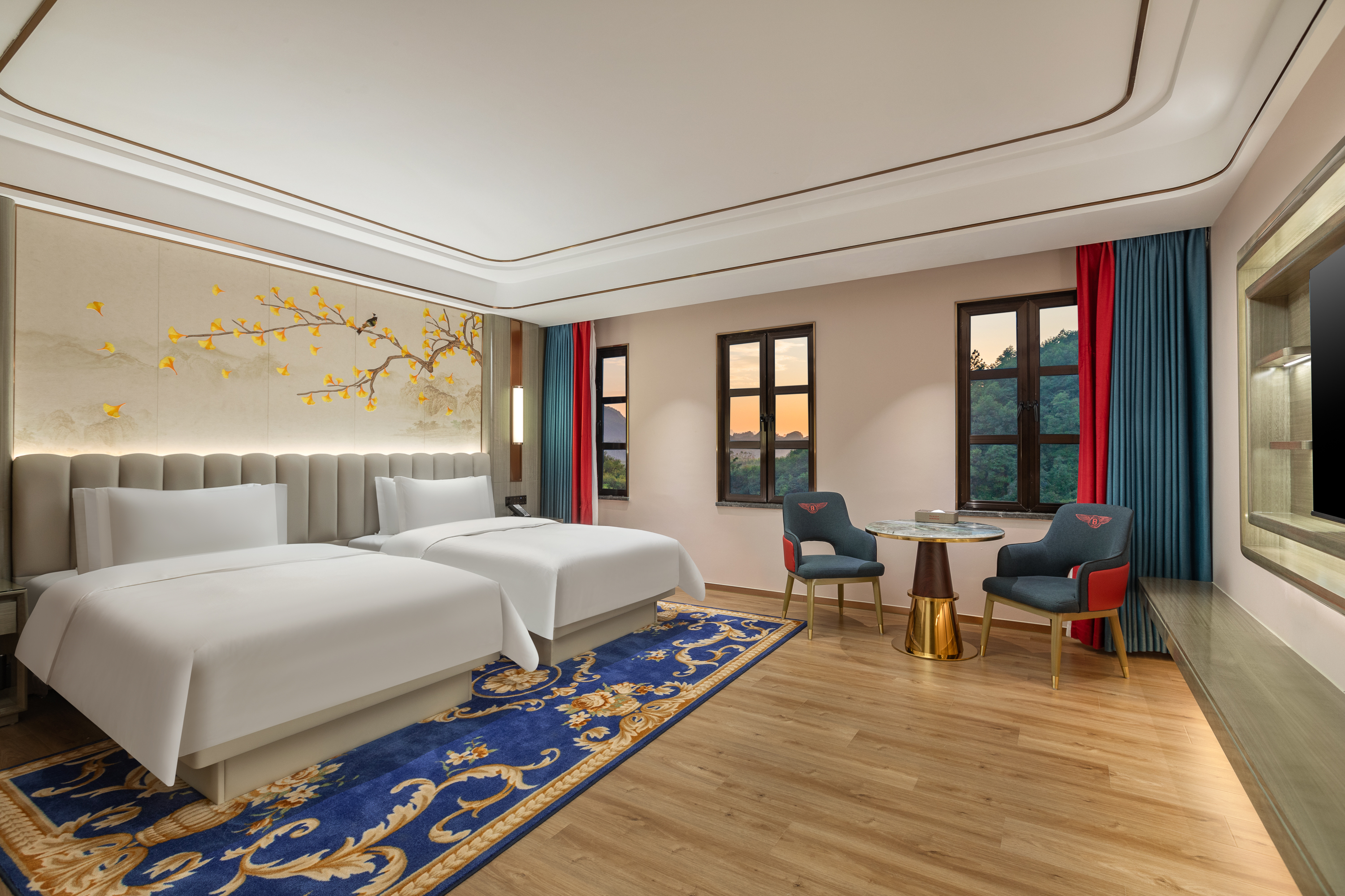 Guest room at the Ramada by Wyndham Shaoguan Danxia Mountain in Shaoguan, Other than US/Canada