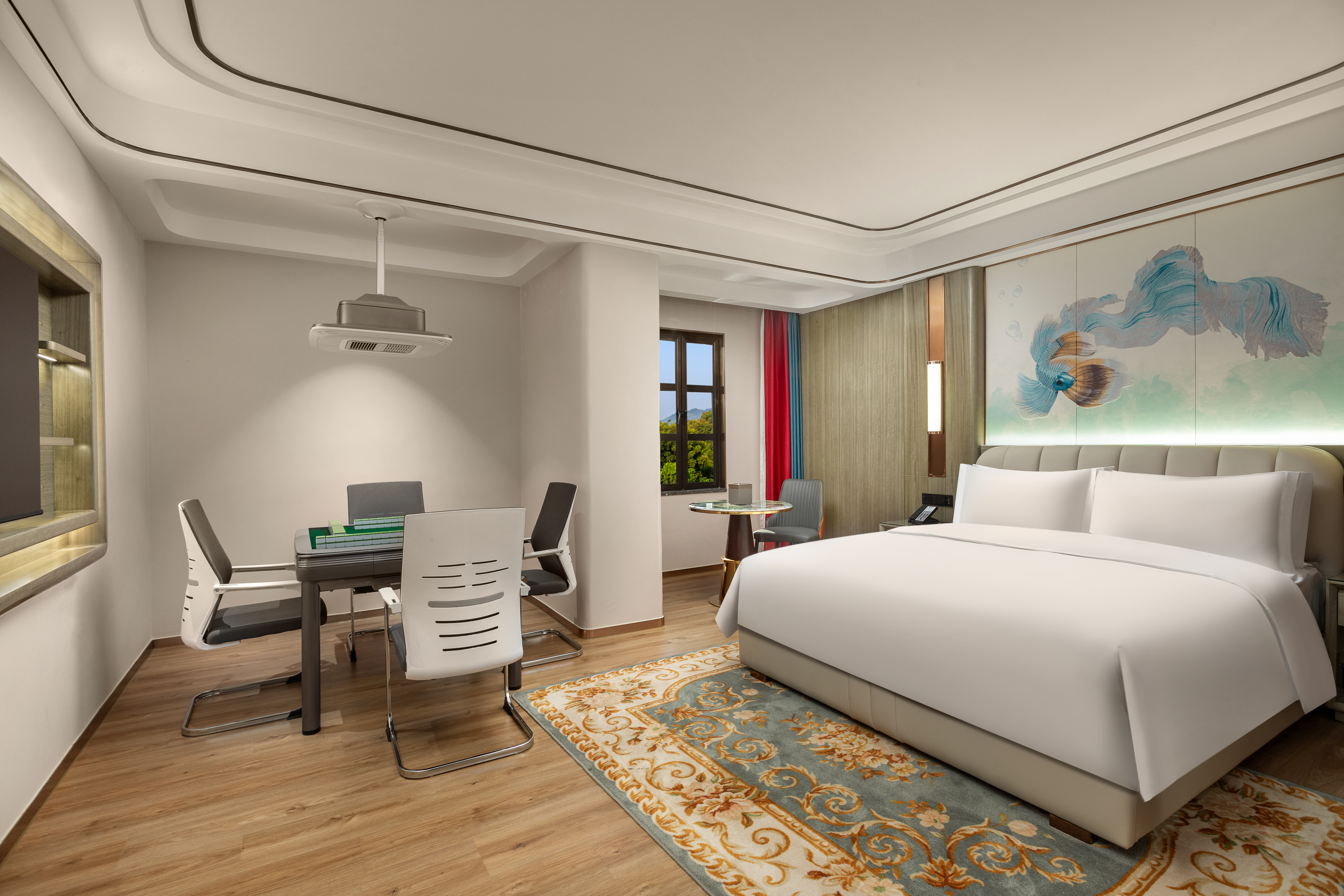 Guest room at the Ramada by Wyndham Shaoguan Danxia Mountain in Shaoguan, Other than US/Canada