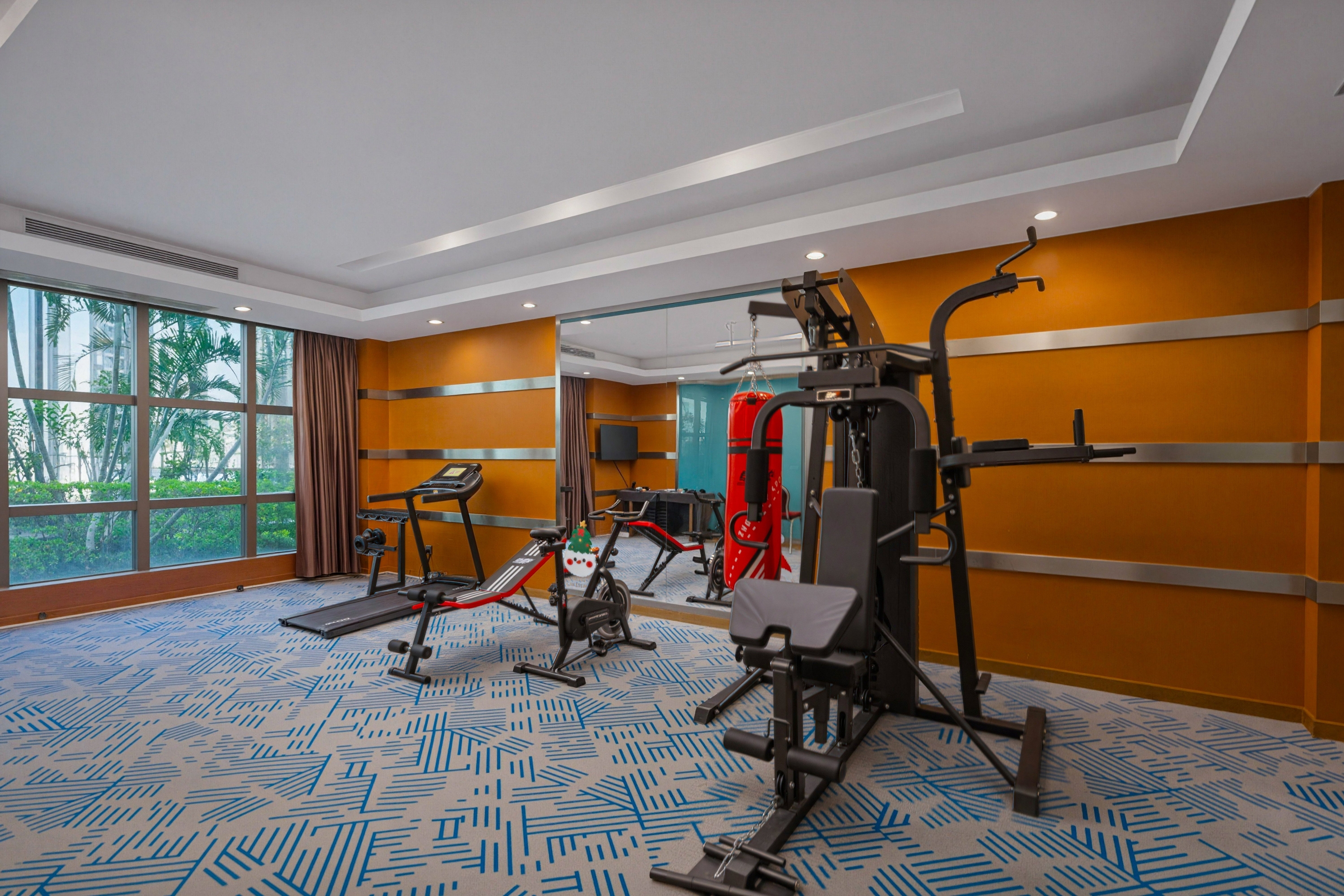 Fitness room at Ramada Plaza by Wyndham Shenzhen North in Shenzhen, Other than US/Canada