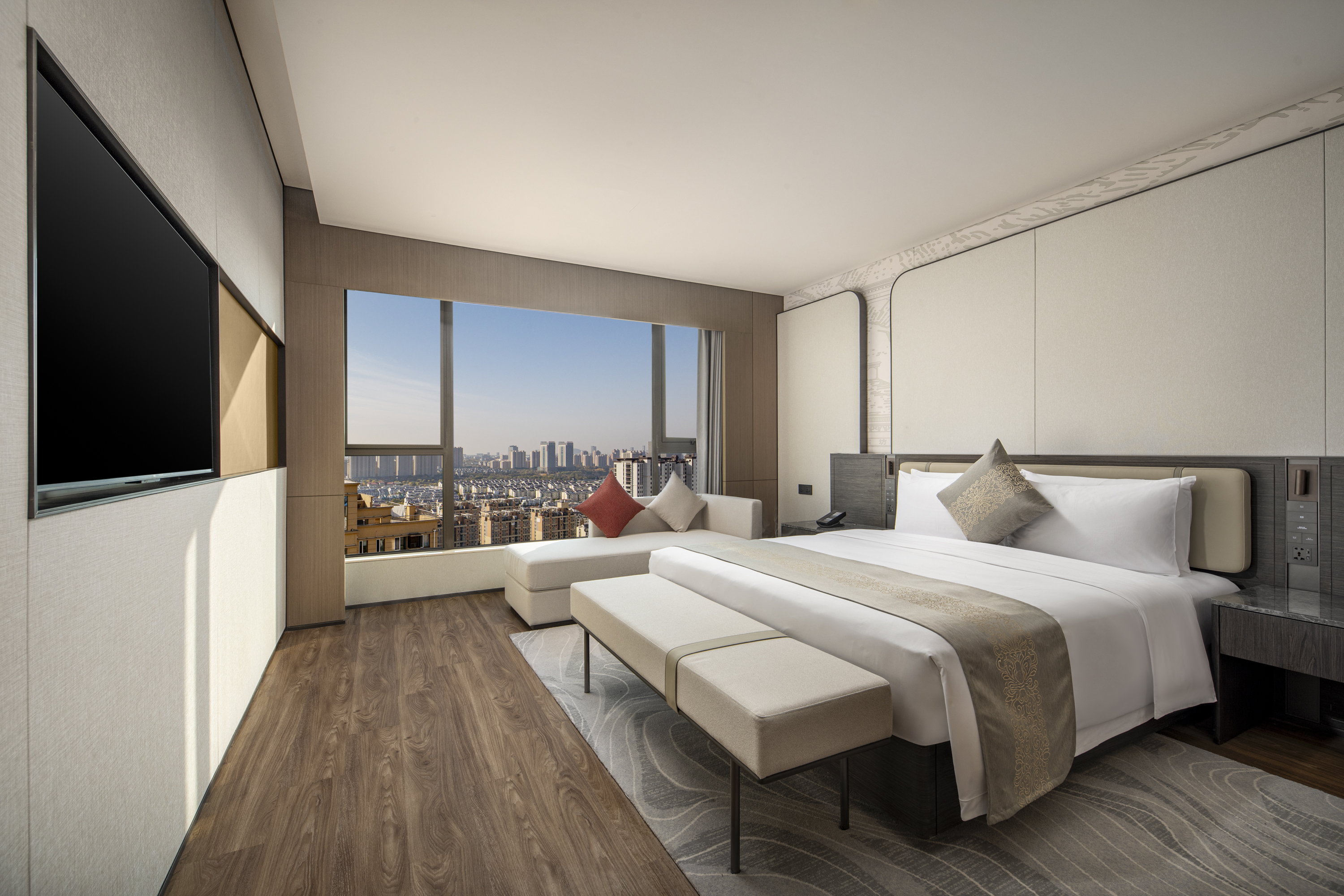 Guest room at the Ramada by Wyndham Taian Hi-tech in Taian, Other than US/Canada