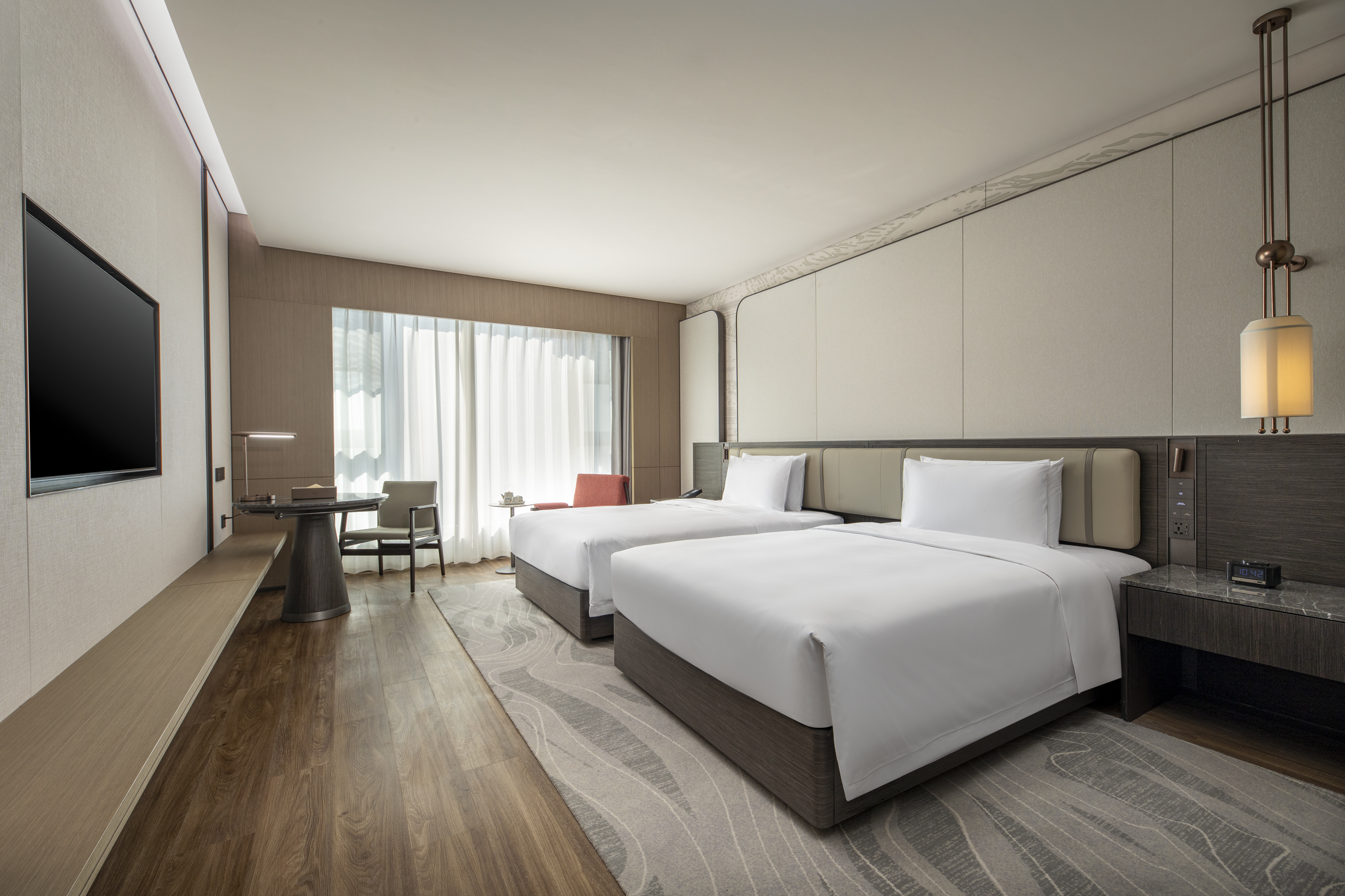 Guest room at the Ramada by Wyndham Taian Hi-tech in Taian, Other than US/Canada