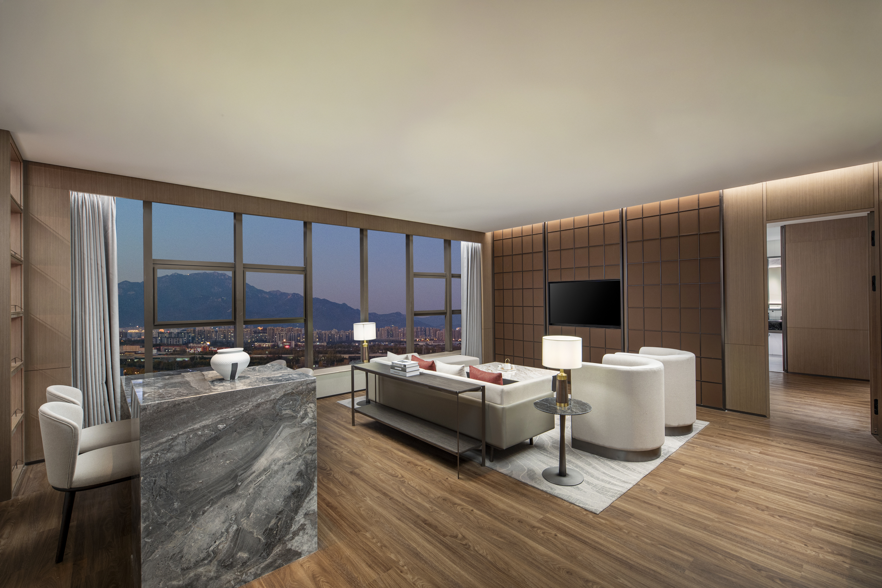 Guest room at the Ramada by Wyndham Taian Hi-tech in Taian, Other than US/Canada