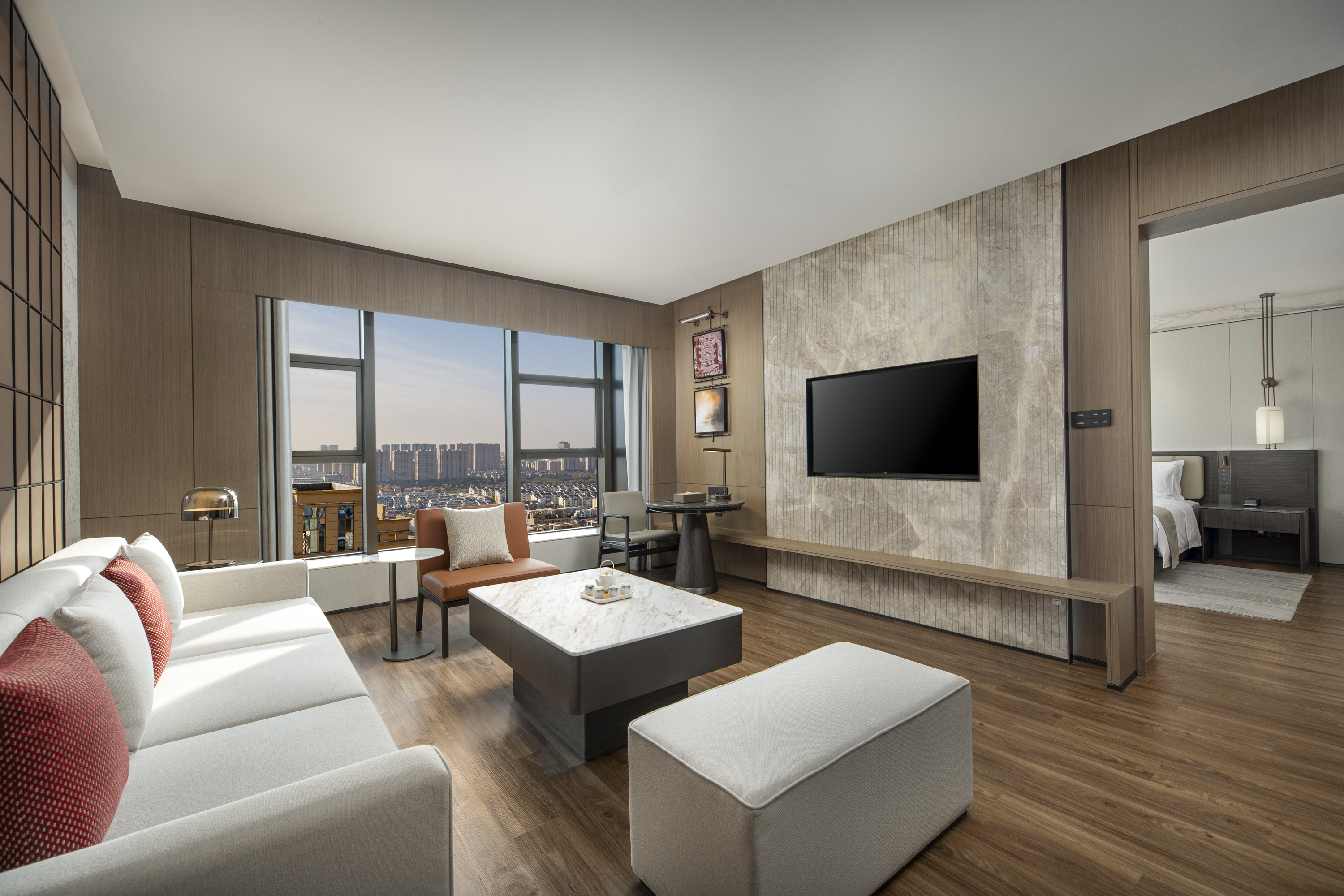 Guest room at the Ramada by Wyndham Taian Hi-tech in Taian, Other than US/Canada