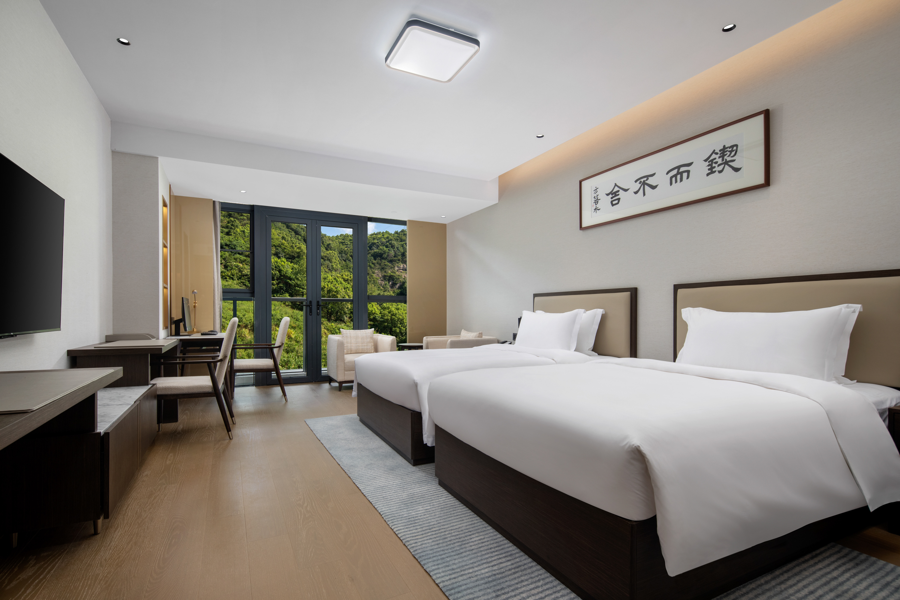 Guest room at the Ramada by Wyndham Taizhou West in Taizhou, Other than US/Canada