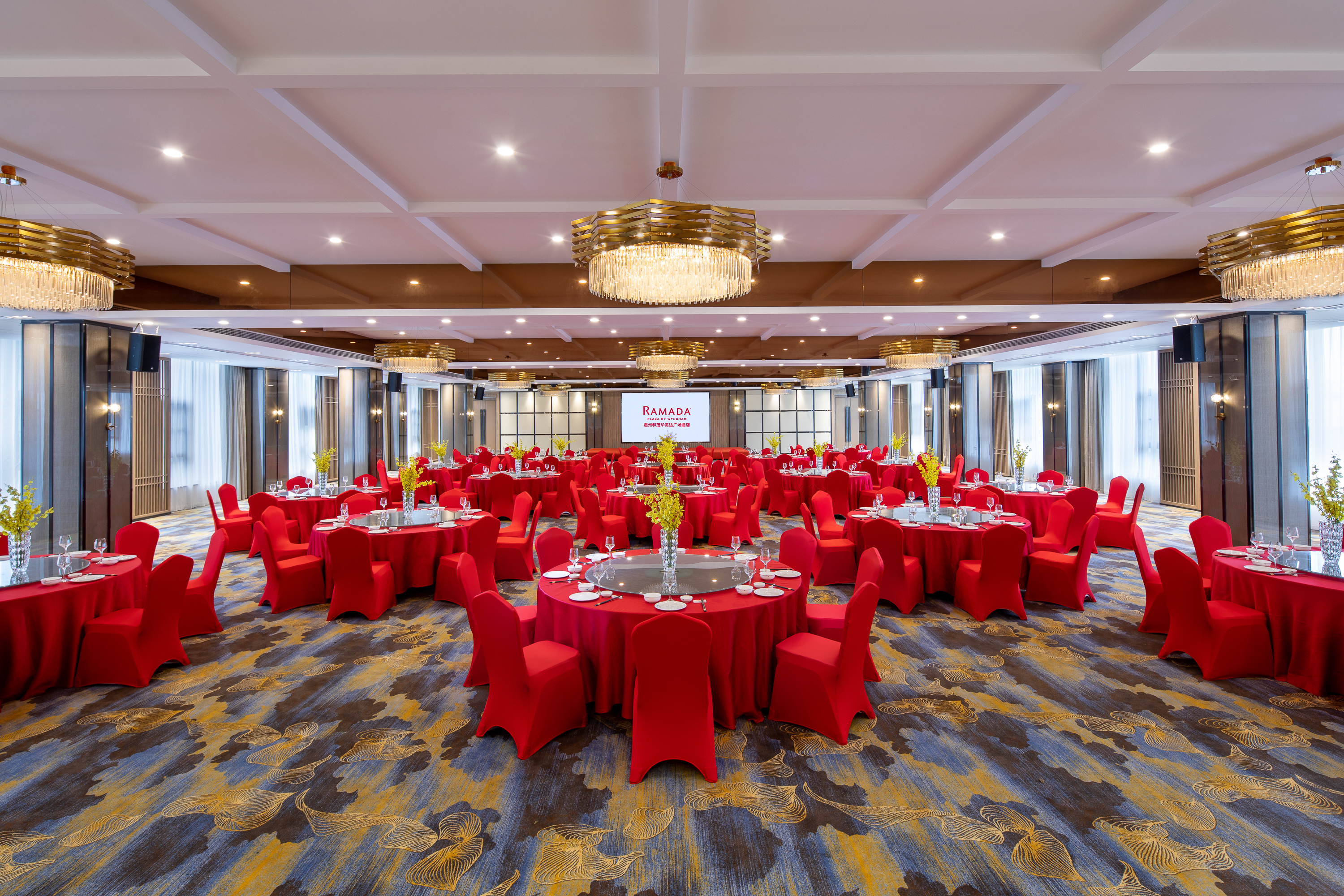 Meeting room at Ramada Plaza by Wyndham Wenzhou Cangnan in Wenzhou, Other than US/Canada