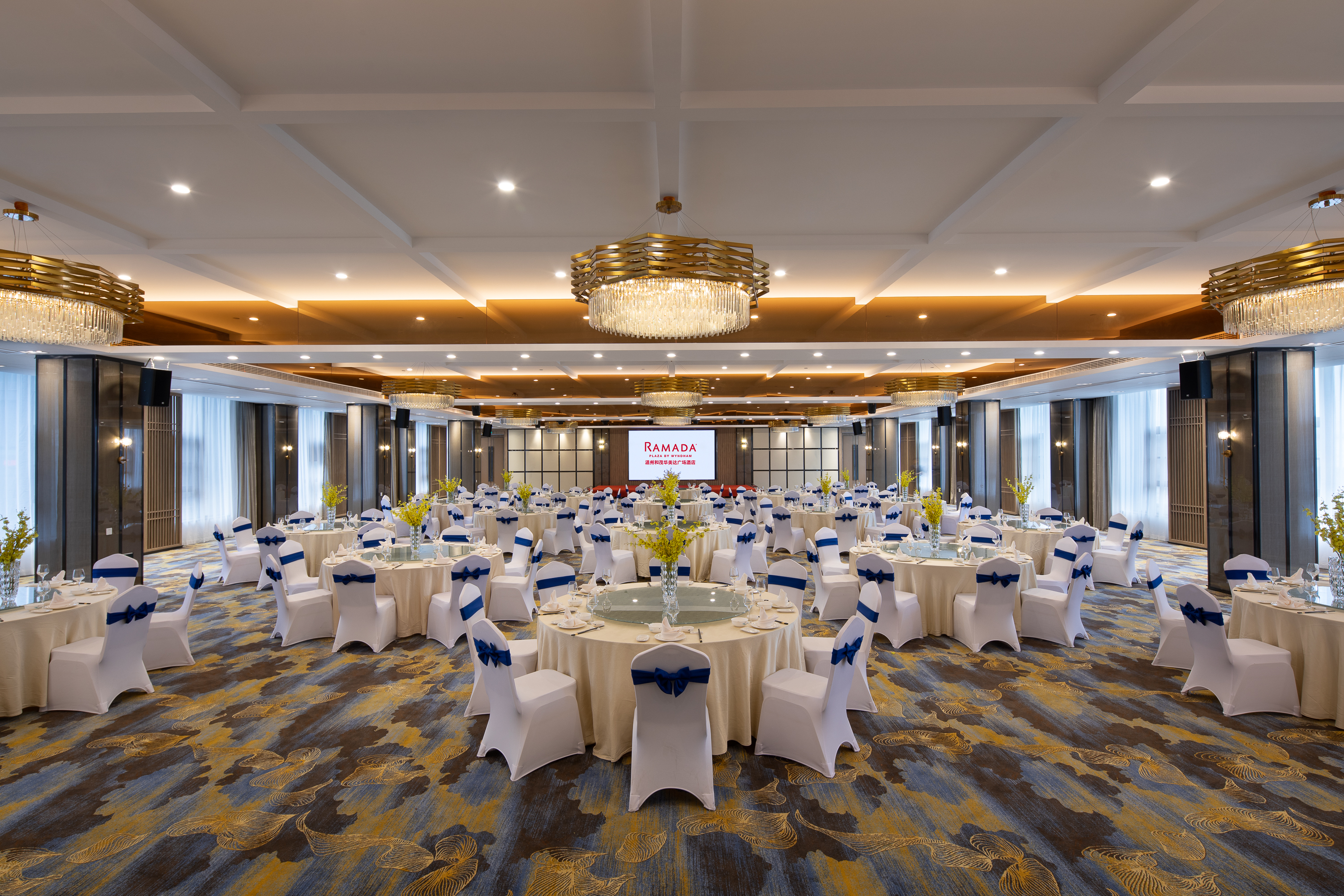Meeting room at Ramada Plaza by Wyndham Wenzhou Cangnan in Wenzhou, Other than US/Canada