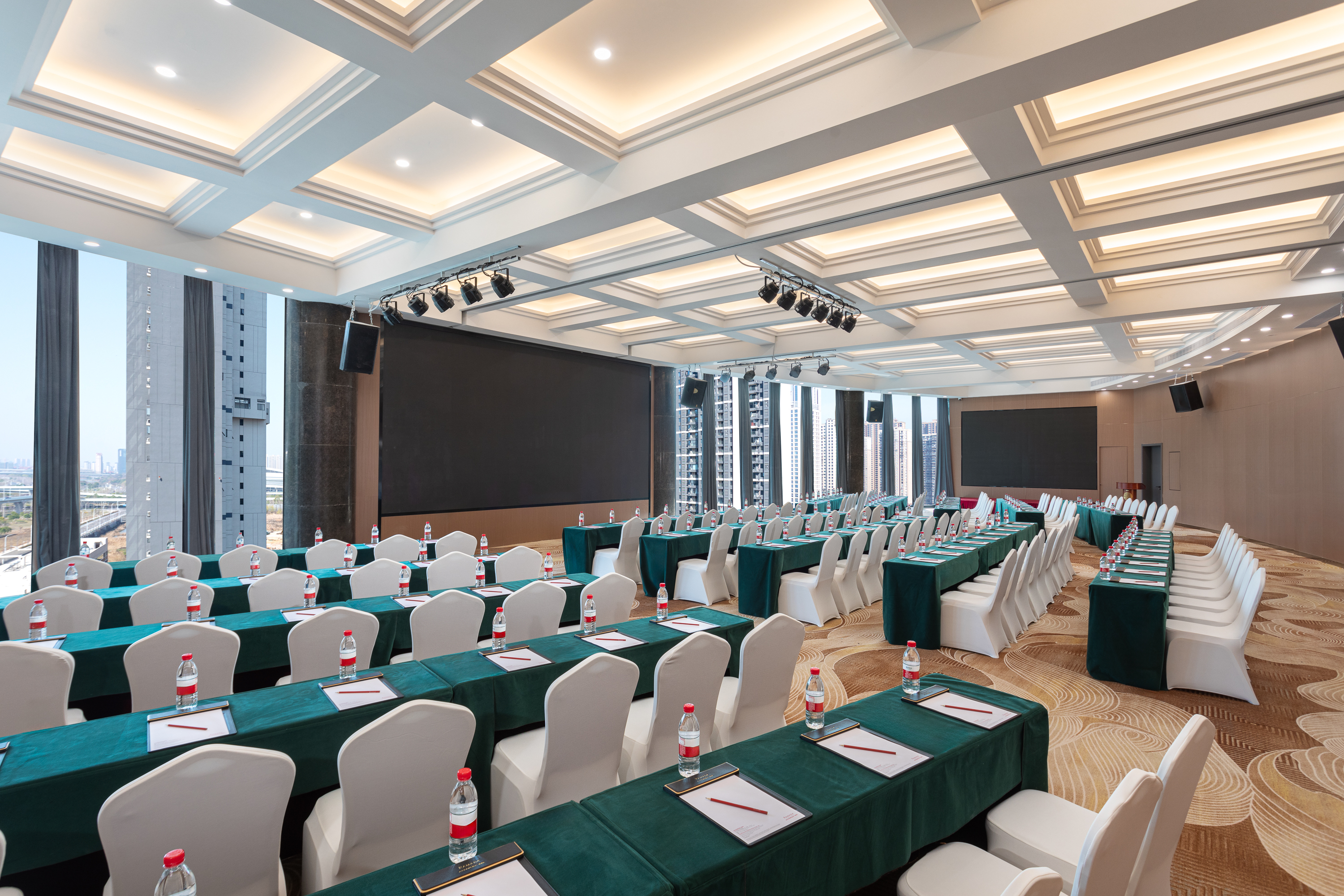 Meeting room at Ramada Plaza by Wyndham Wuhan Dongxi Lake in Wuhan, Other than US/Canada