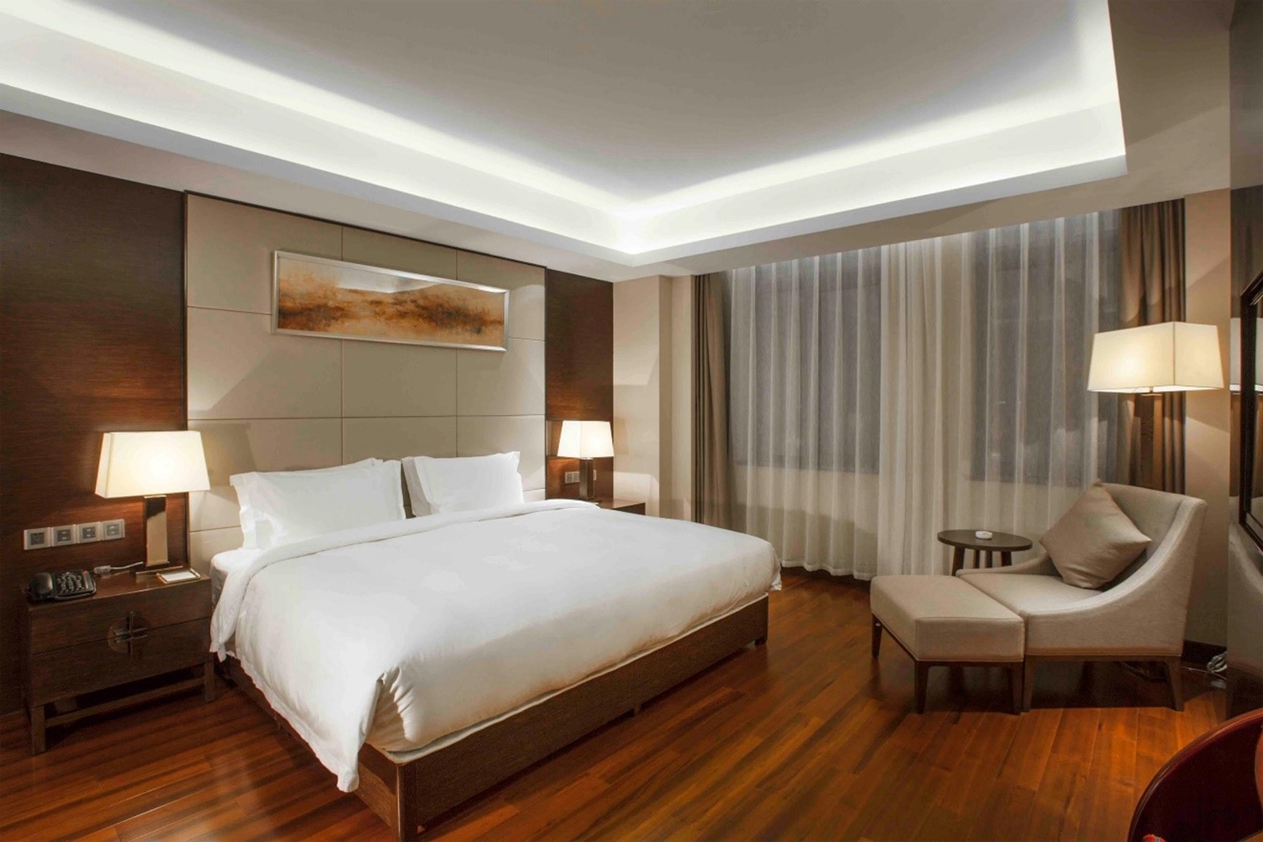 Guest room at the Ramada Plaza by Wyndham Xian South in Xian, Other than US/Canada