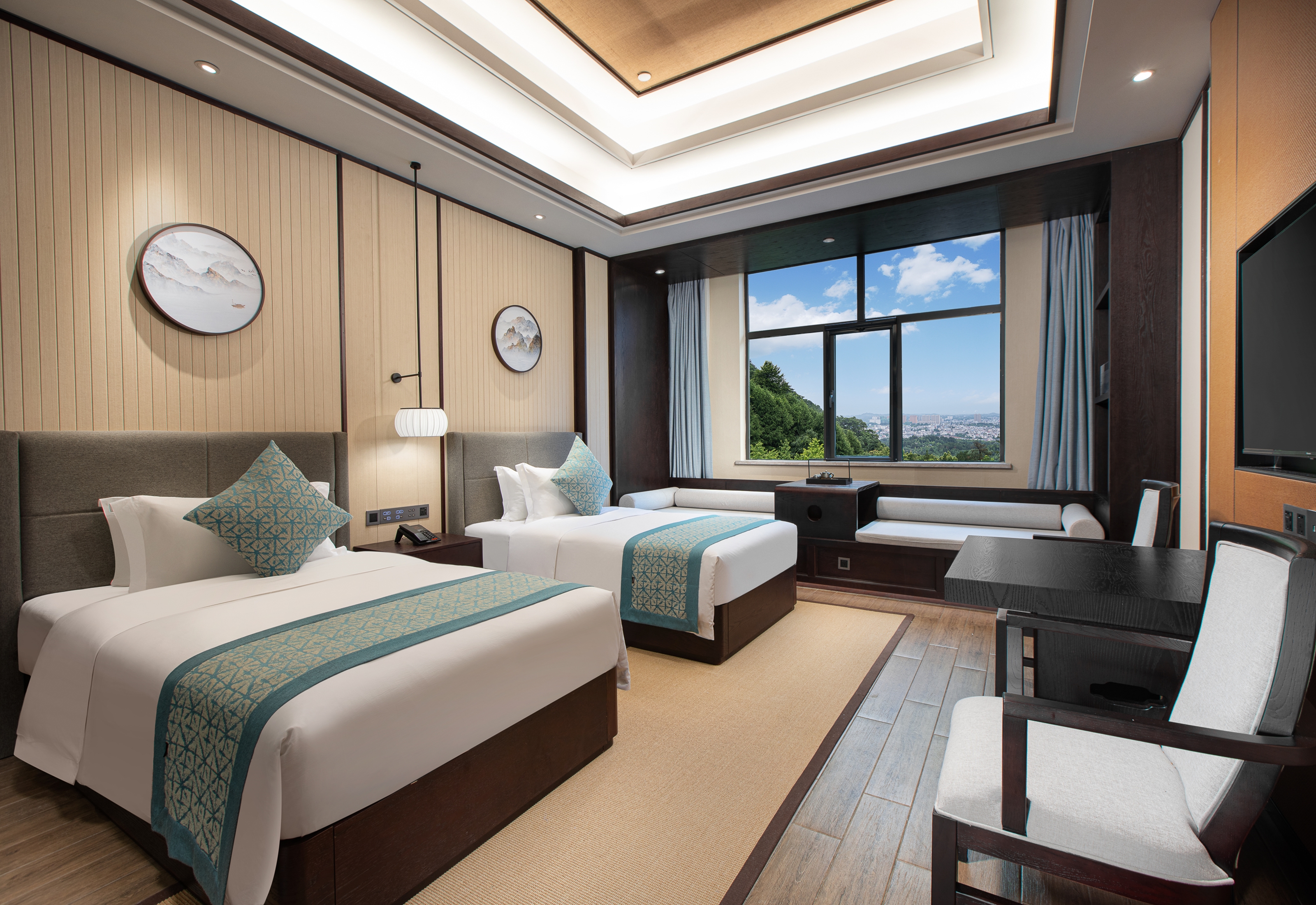 Guest room at the Ramada by Wyndham Xianning Xishan Mountain in Xianning, Other than US/Canada