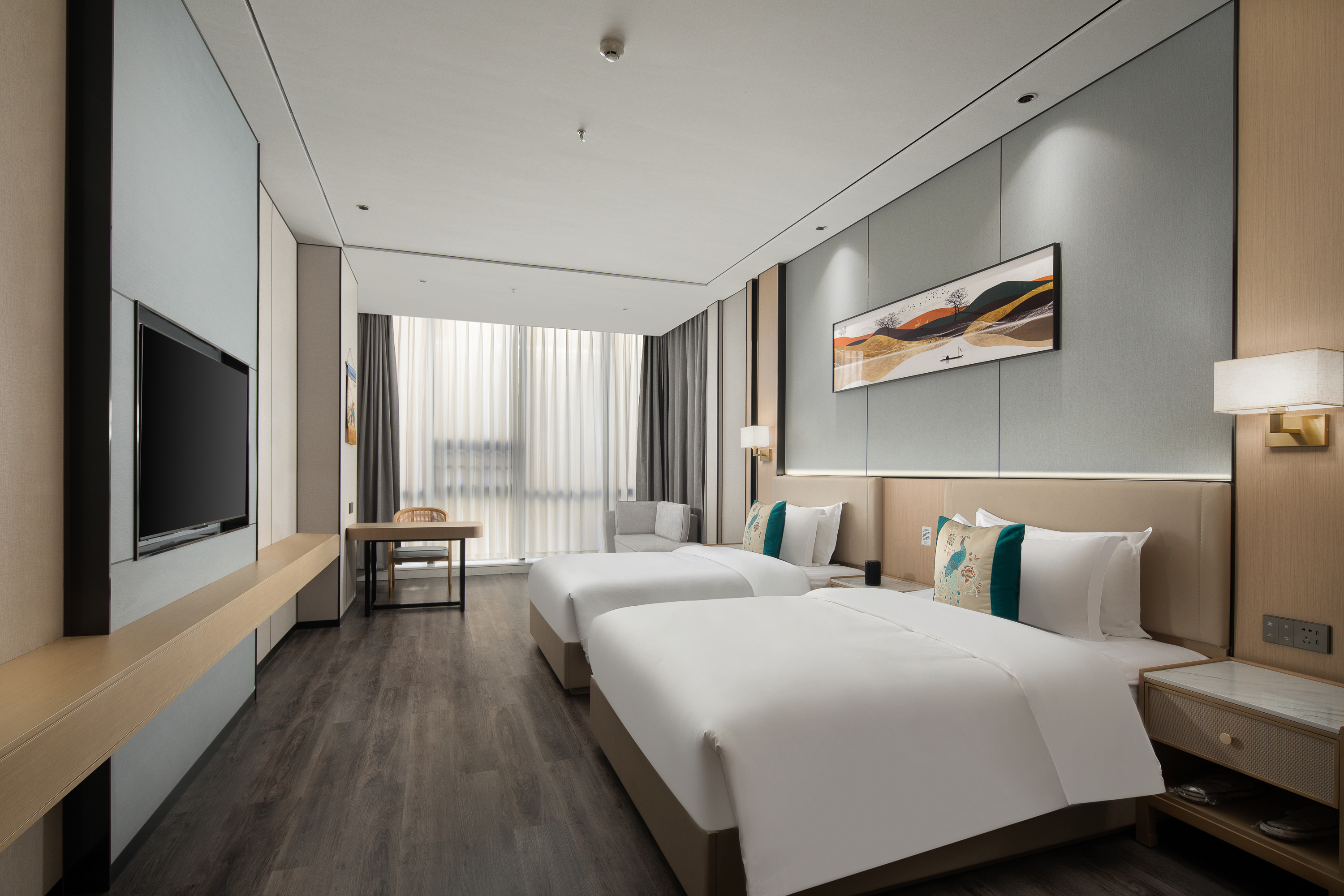 Guest room at the Ramada Encore by Wyndham Xishuangbanna Jinghong in Xishuangbanna Dai Autonomous P, Other than US/Canada