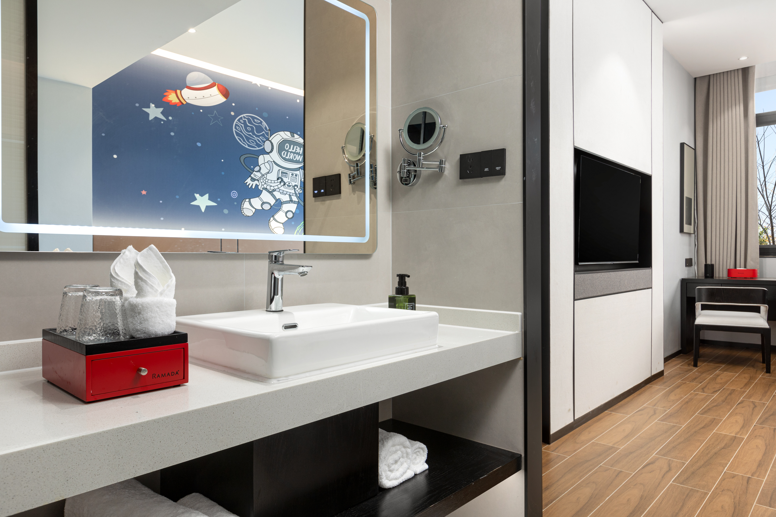 Guest room at the Ramada by Wyndham Xishuangbanna Jinghong in Xishuangbanna Dai Autonomous P, Other than US/Canada