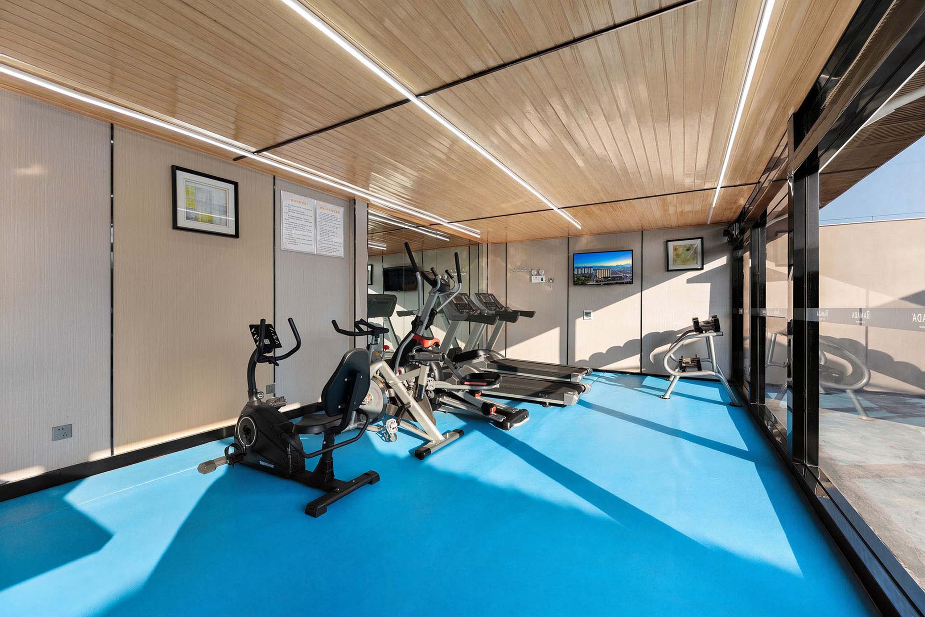 Fitness room at Ramada by Wyndham Zhangjiajie in Zhangjiajie, Other than US/Canada